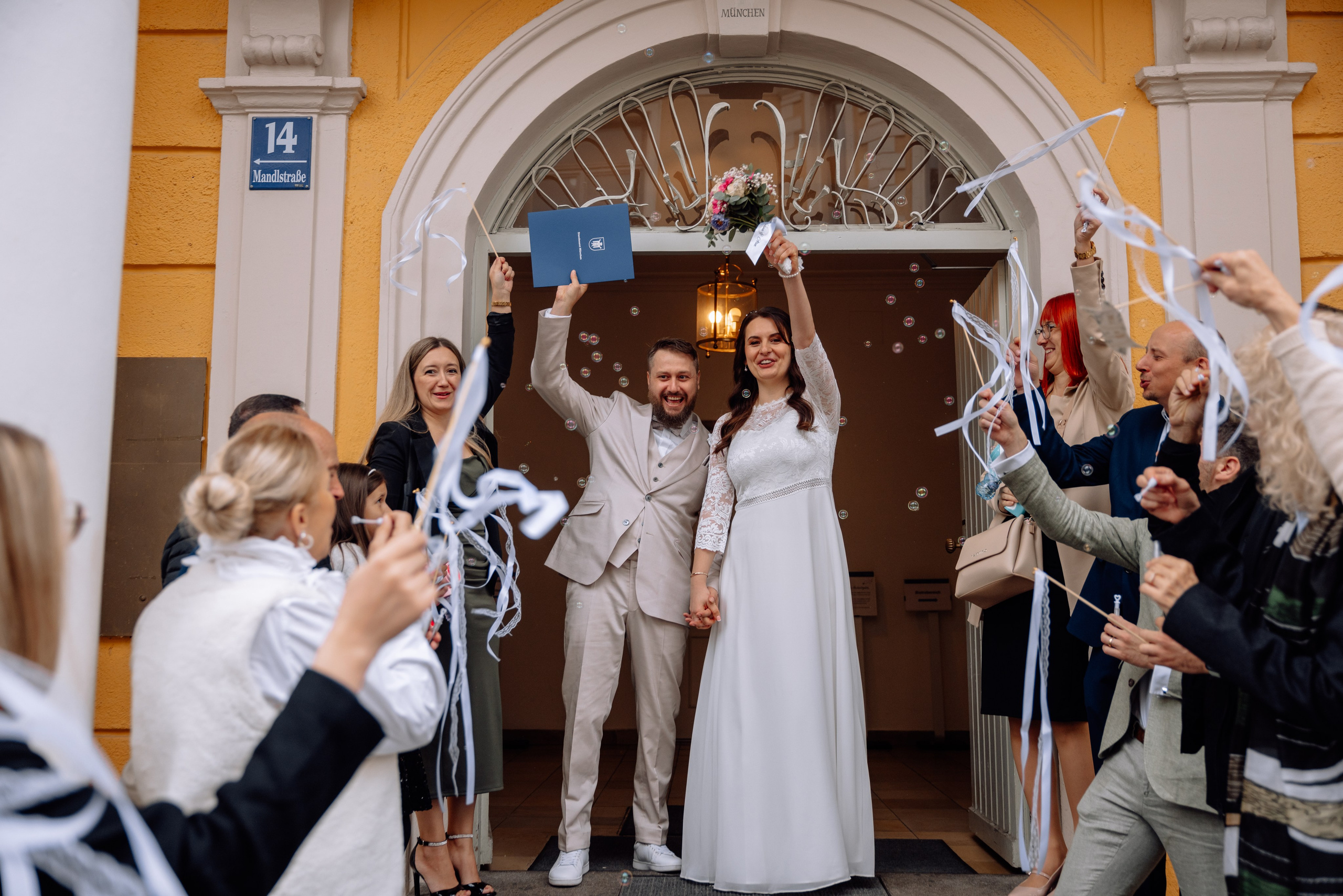 Hochzeit Hasna & Alex | Standesamt Mandlstraße München
