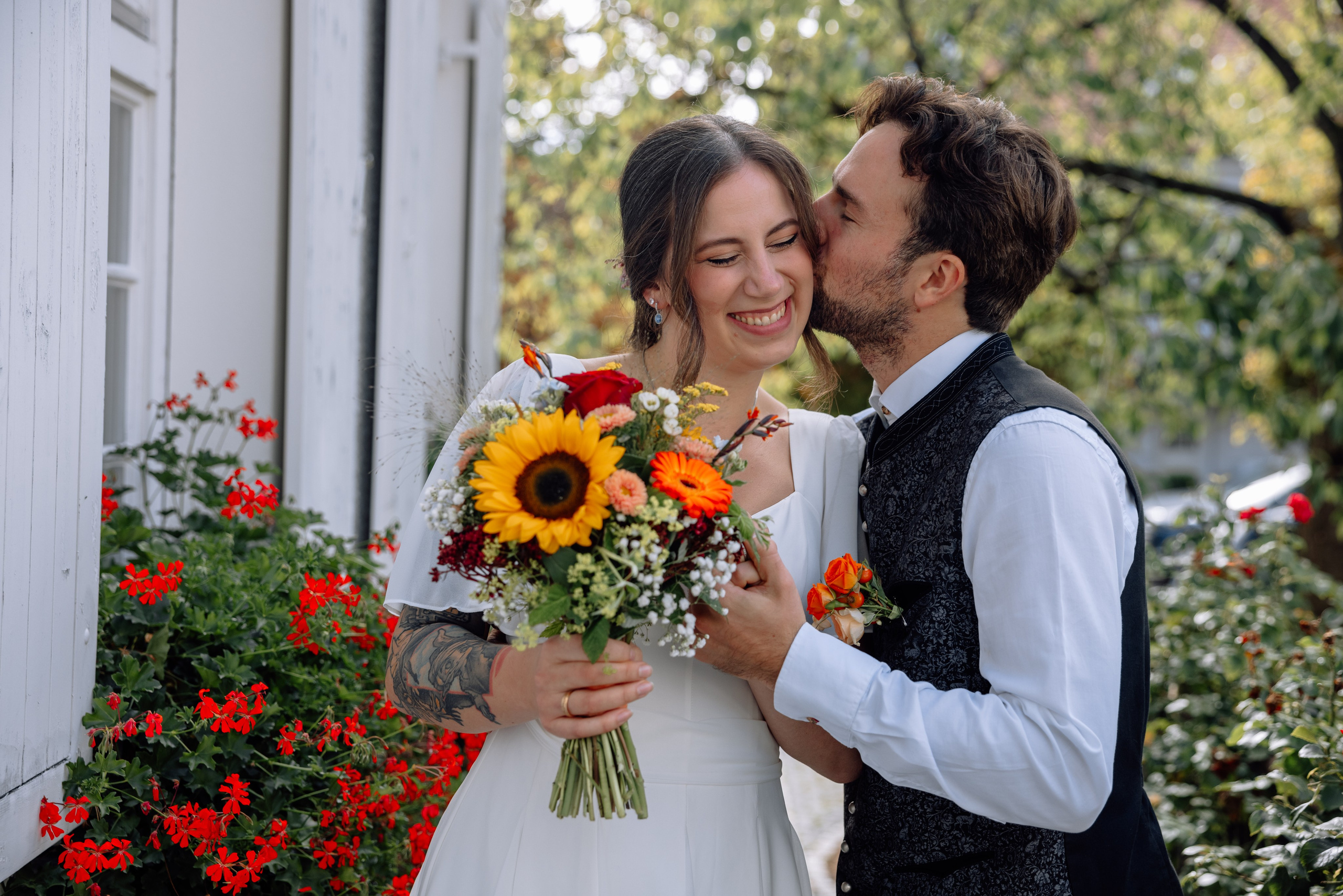 Standesamtliche Hochzeit in Haar | Iva & Benno