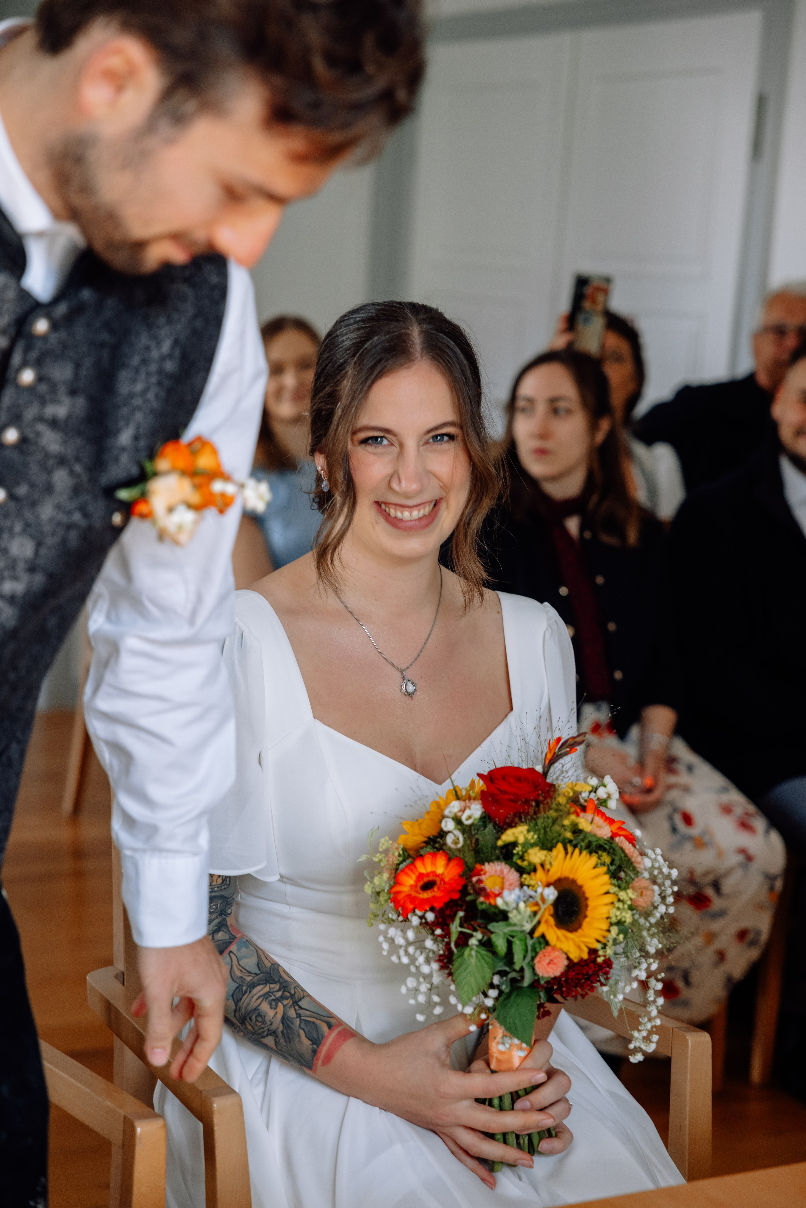 Standesamtliche Hochzeit in Haar | Iva & Benno