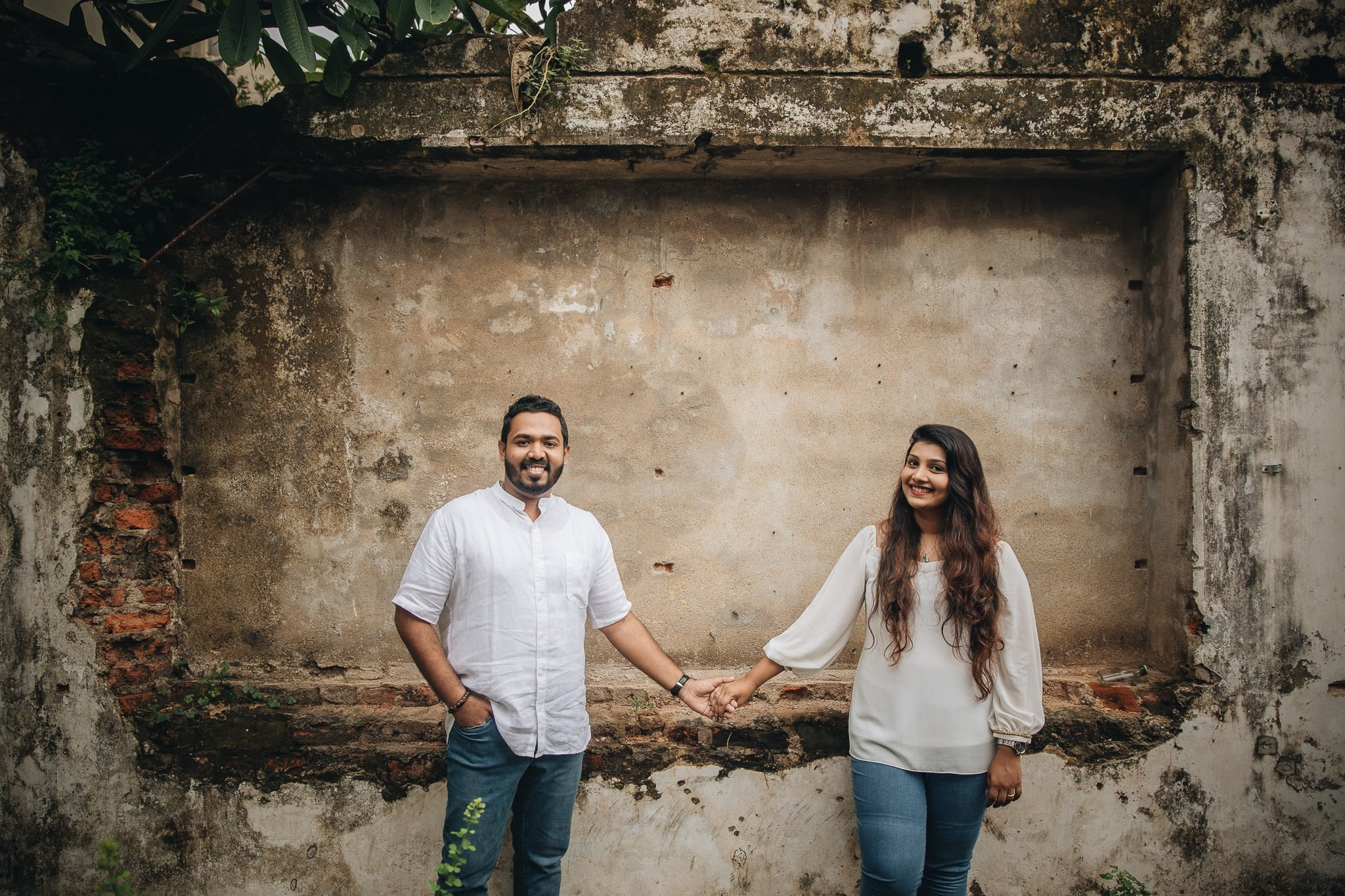 Pre wedding couple portraits at Galle, Sri Lanka