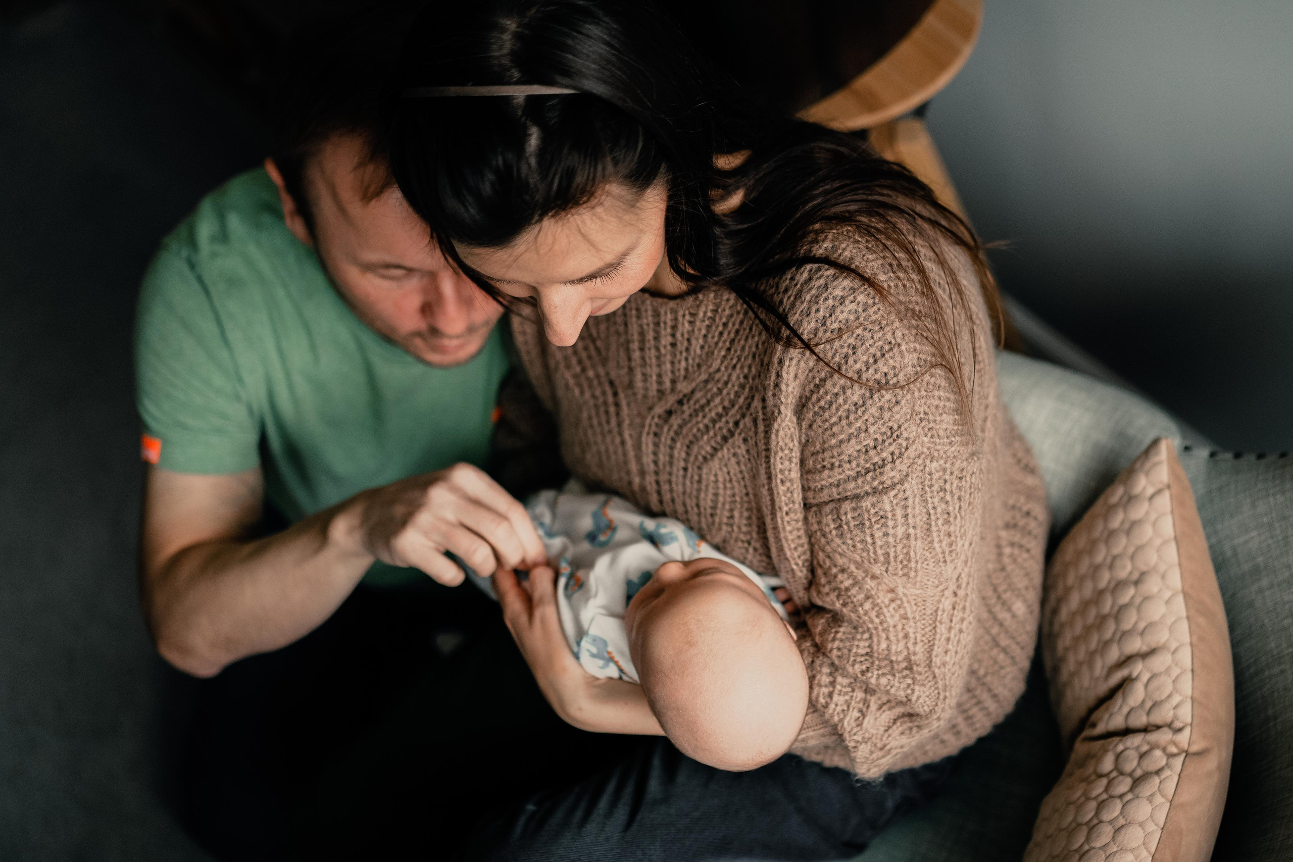 Newborn photo shoot in Tamworth. Creative Family, Brand, Boudoir and Wedding Photographer in Solihull & Birmingham Irina Zoteeva