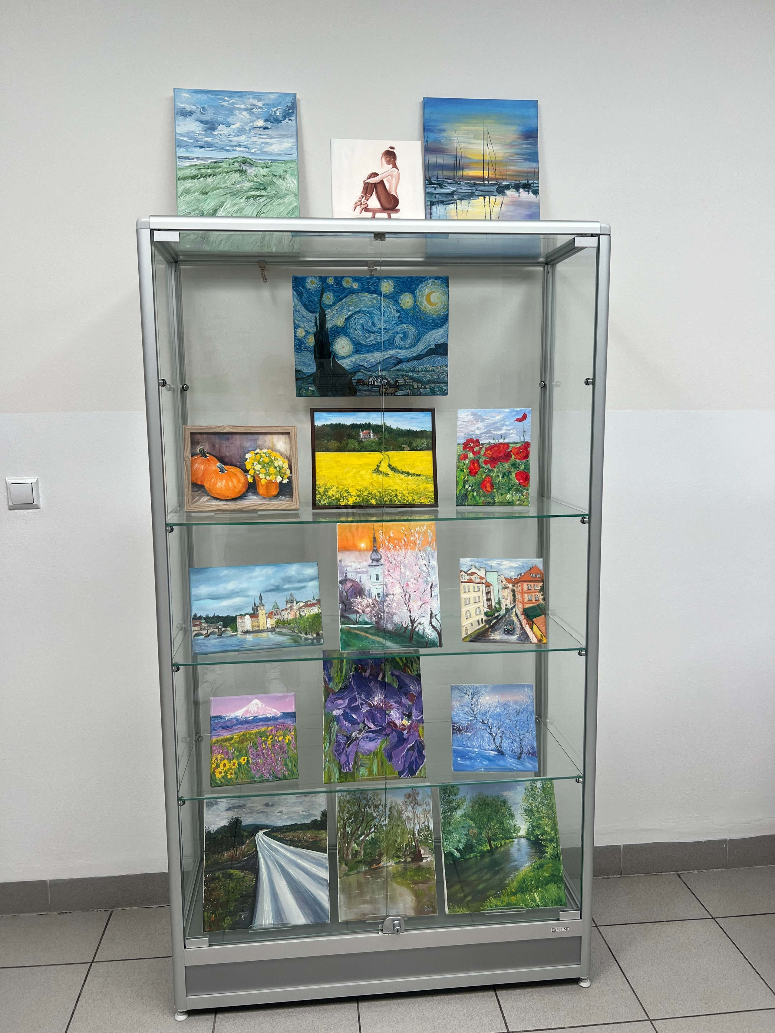 ВЫСТАВКИ / МЕДИА. GALA художник из г. Харьков в Чехии