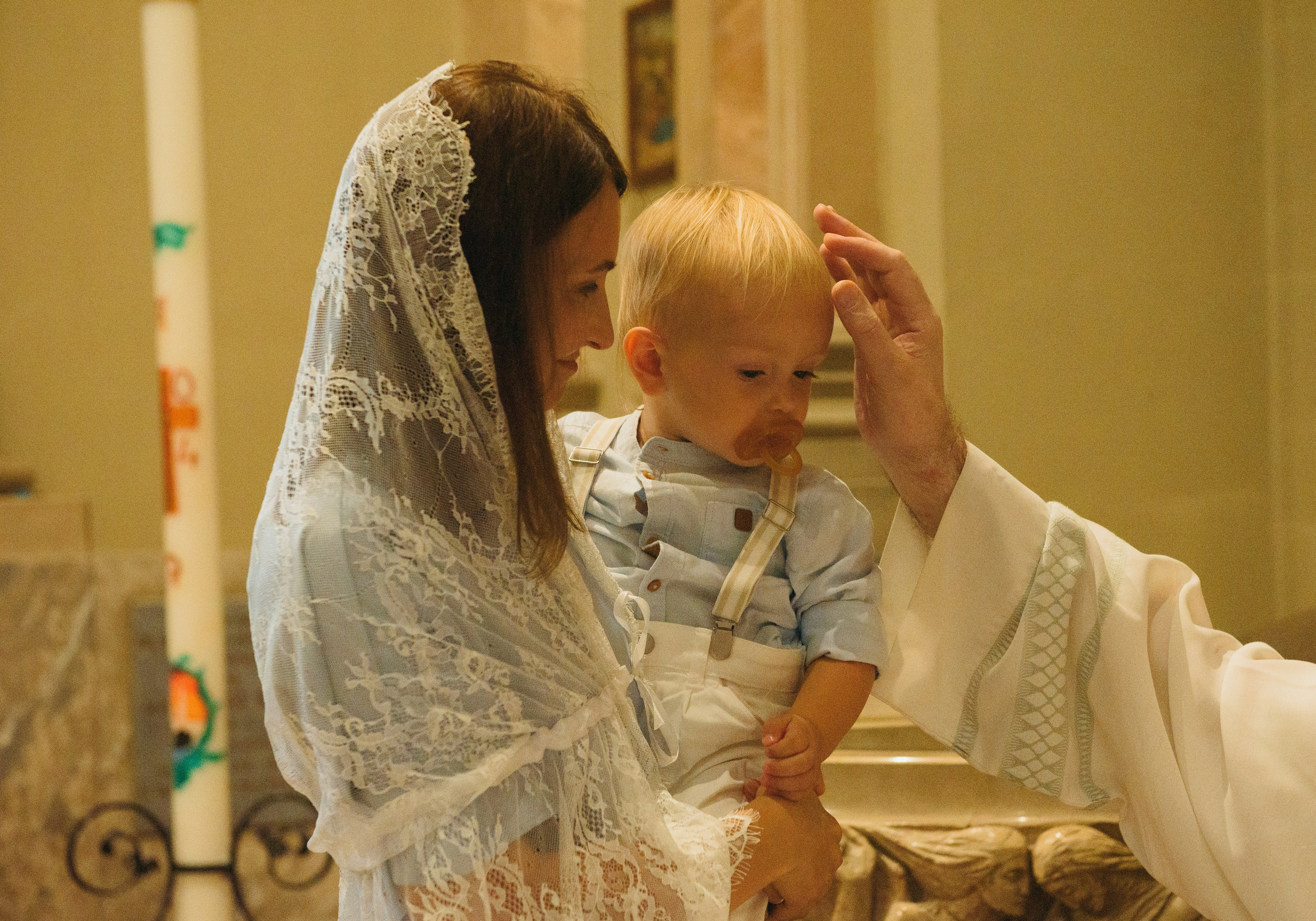 Photoshooting for a baptism in Milan