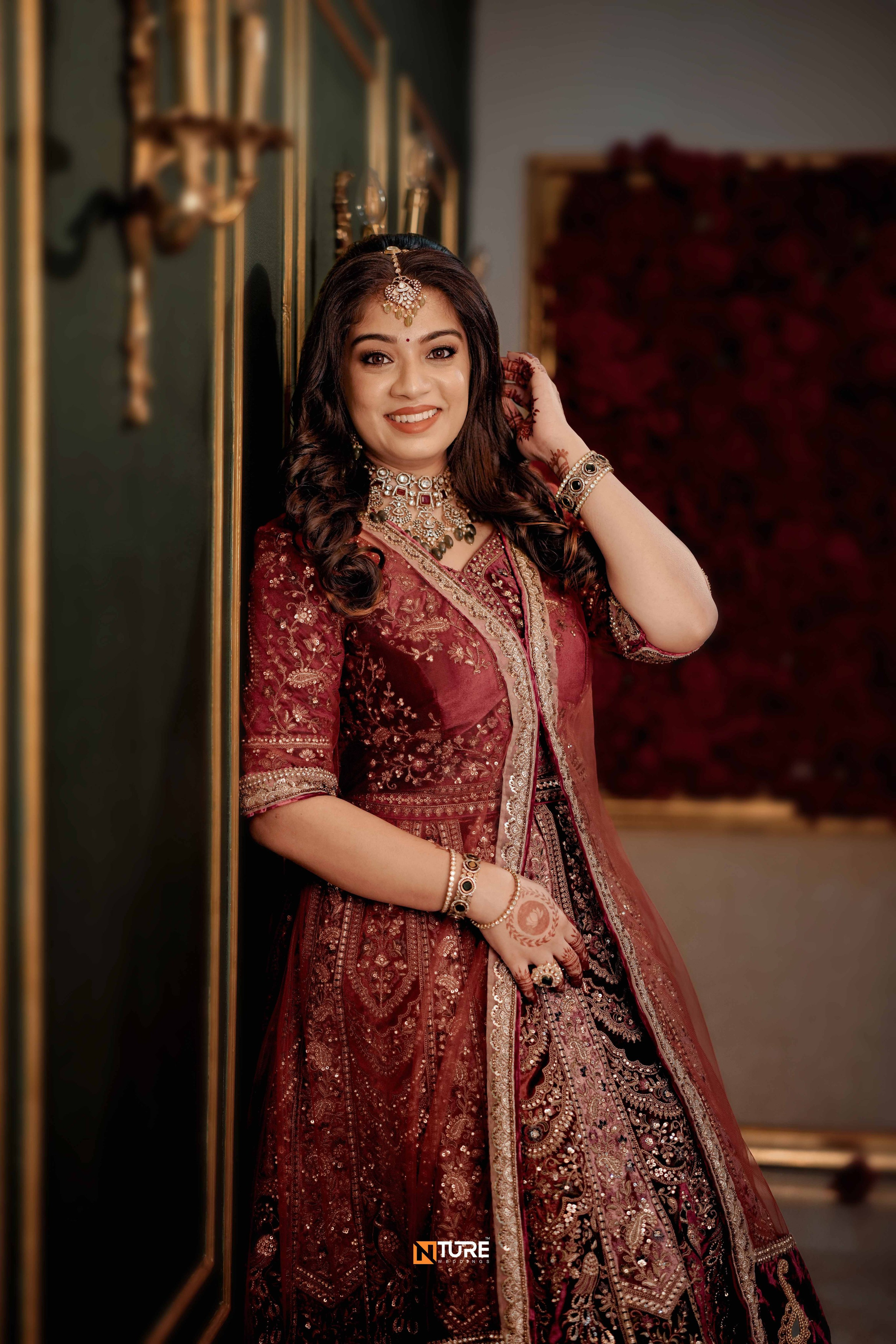 NAMITHA & MUGESH. NTURE WEDDING