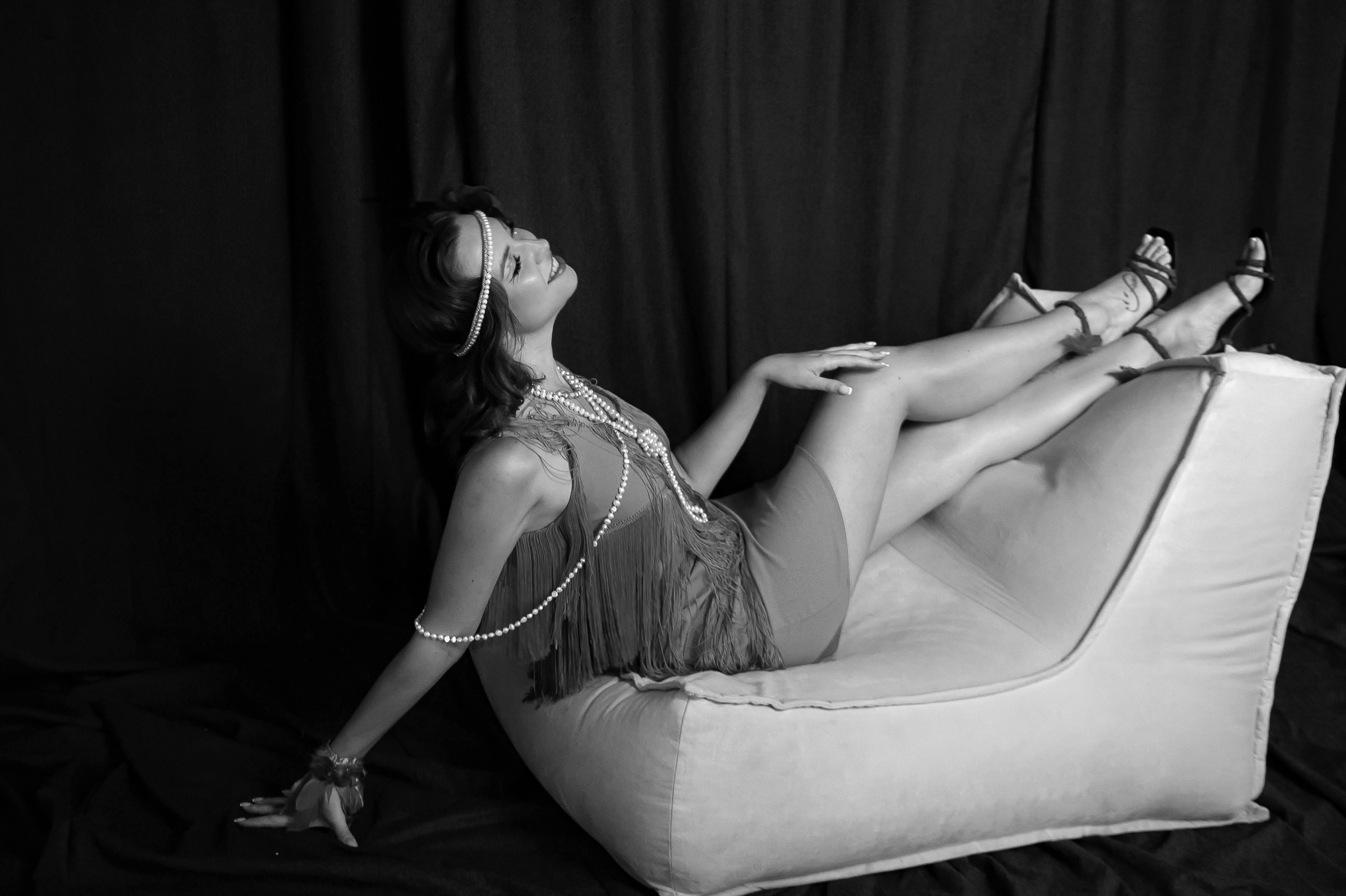 Individual stylized photoshooting for Nika. Stylish Barbie. Home