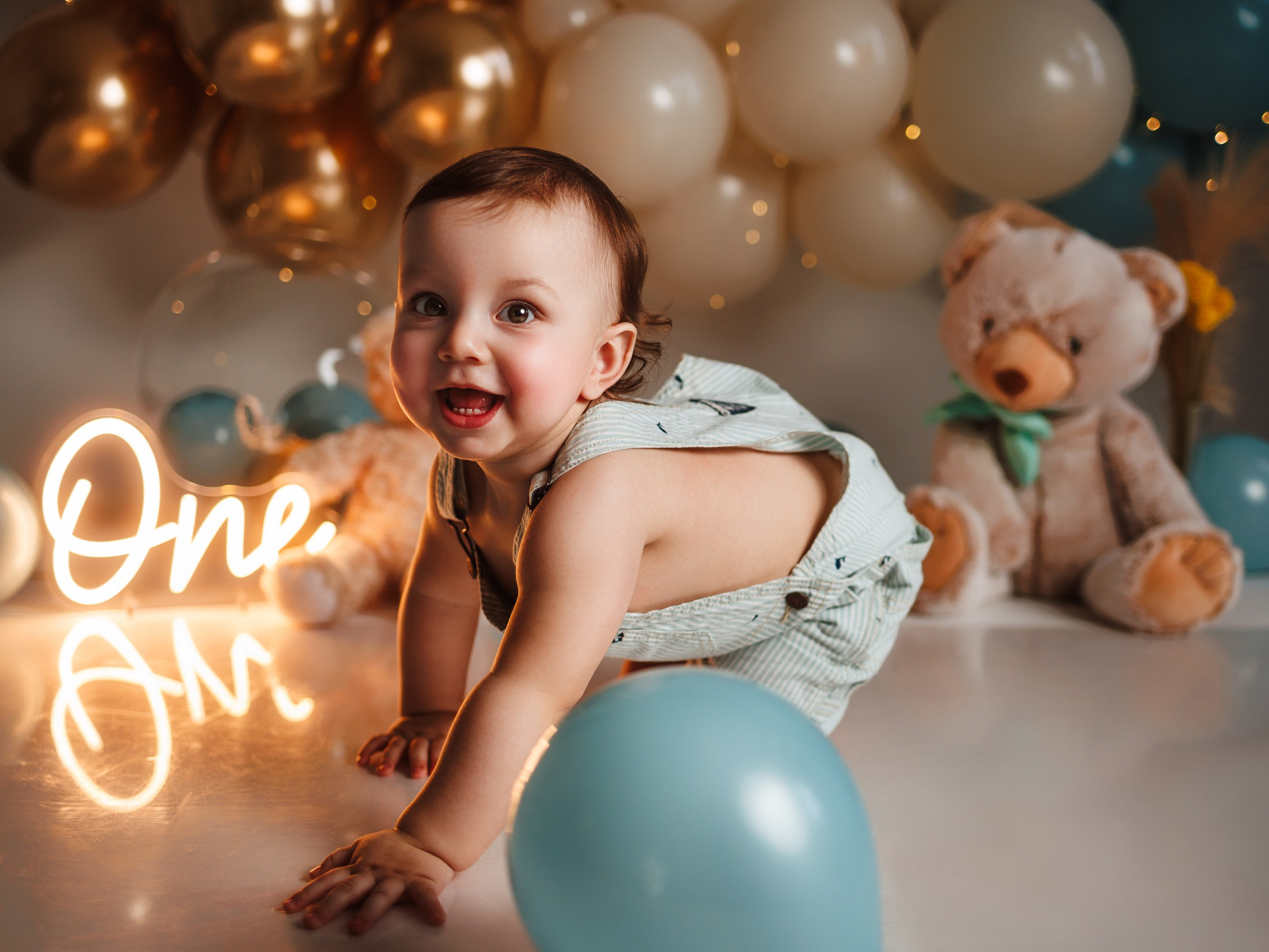 Sesión Cake Smash y Primer Cumpleaños en Indianápolis | Gabby Aguirre