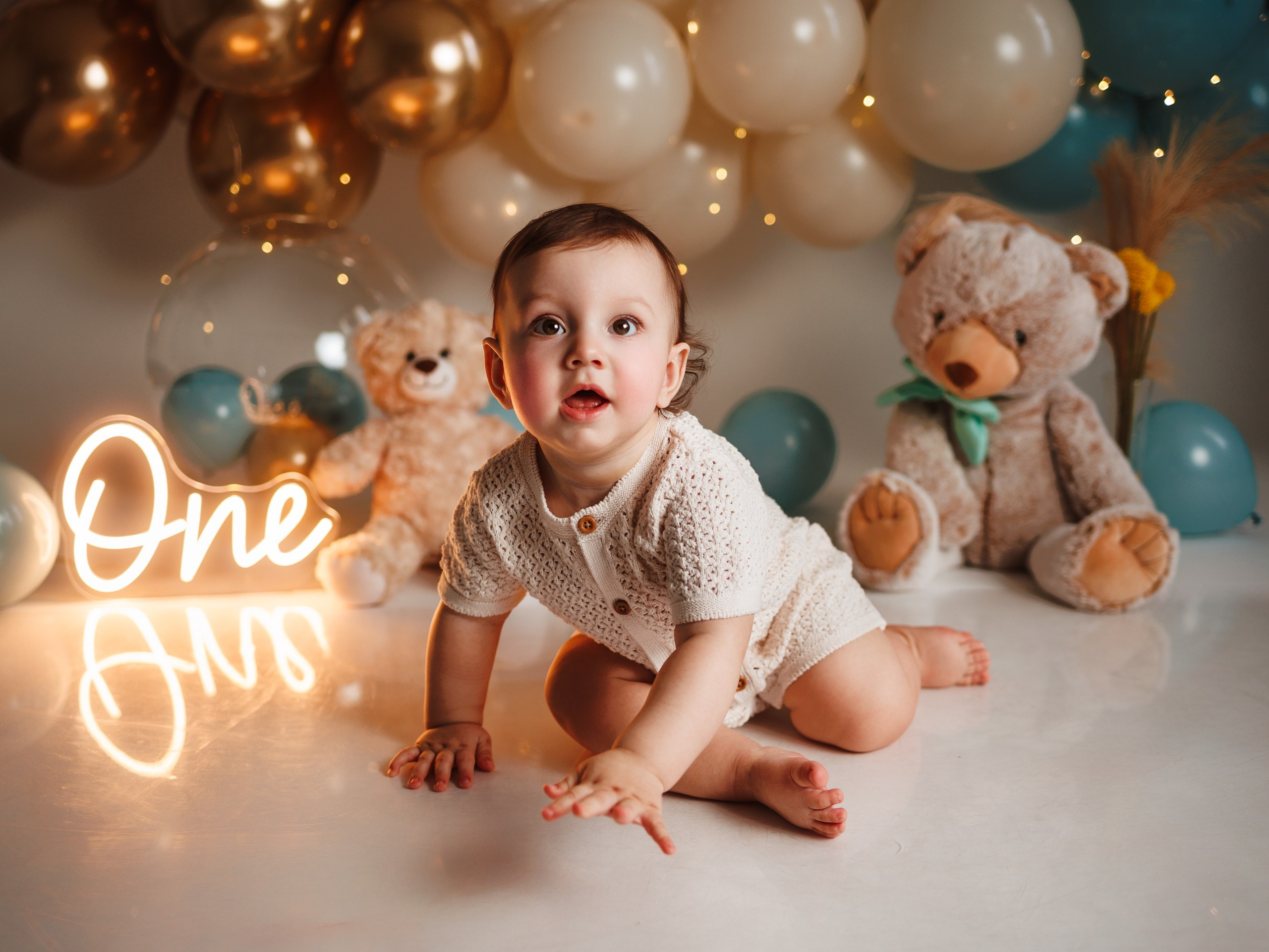 Sesión Cake Smash y Primer Cumpleaños en Indianápolis | Gabby Aguirre