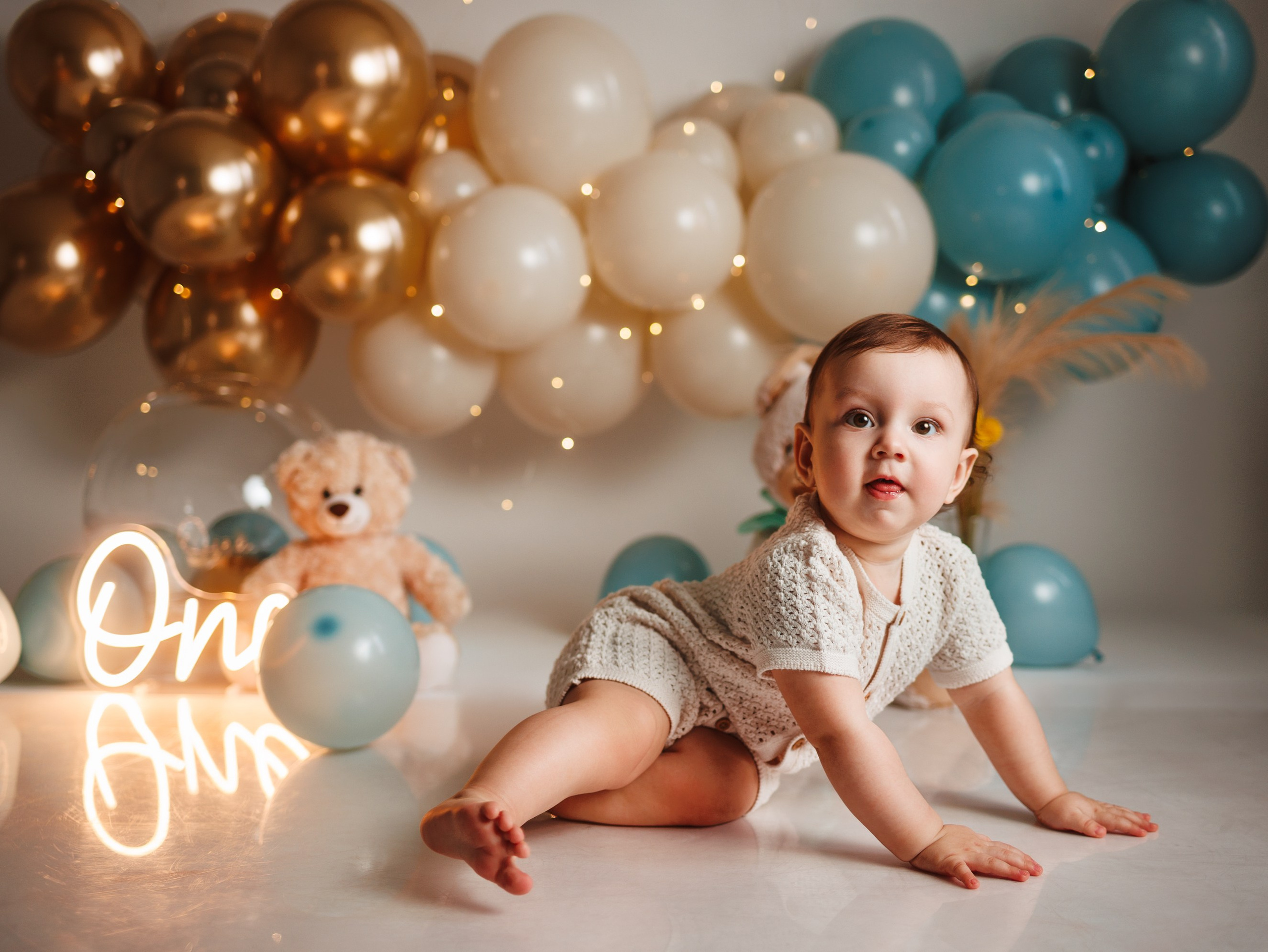Sesión Cake Smash y Primer Cumpleaños en Indianápolis | Gabby Aguirre