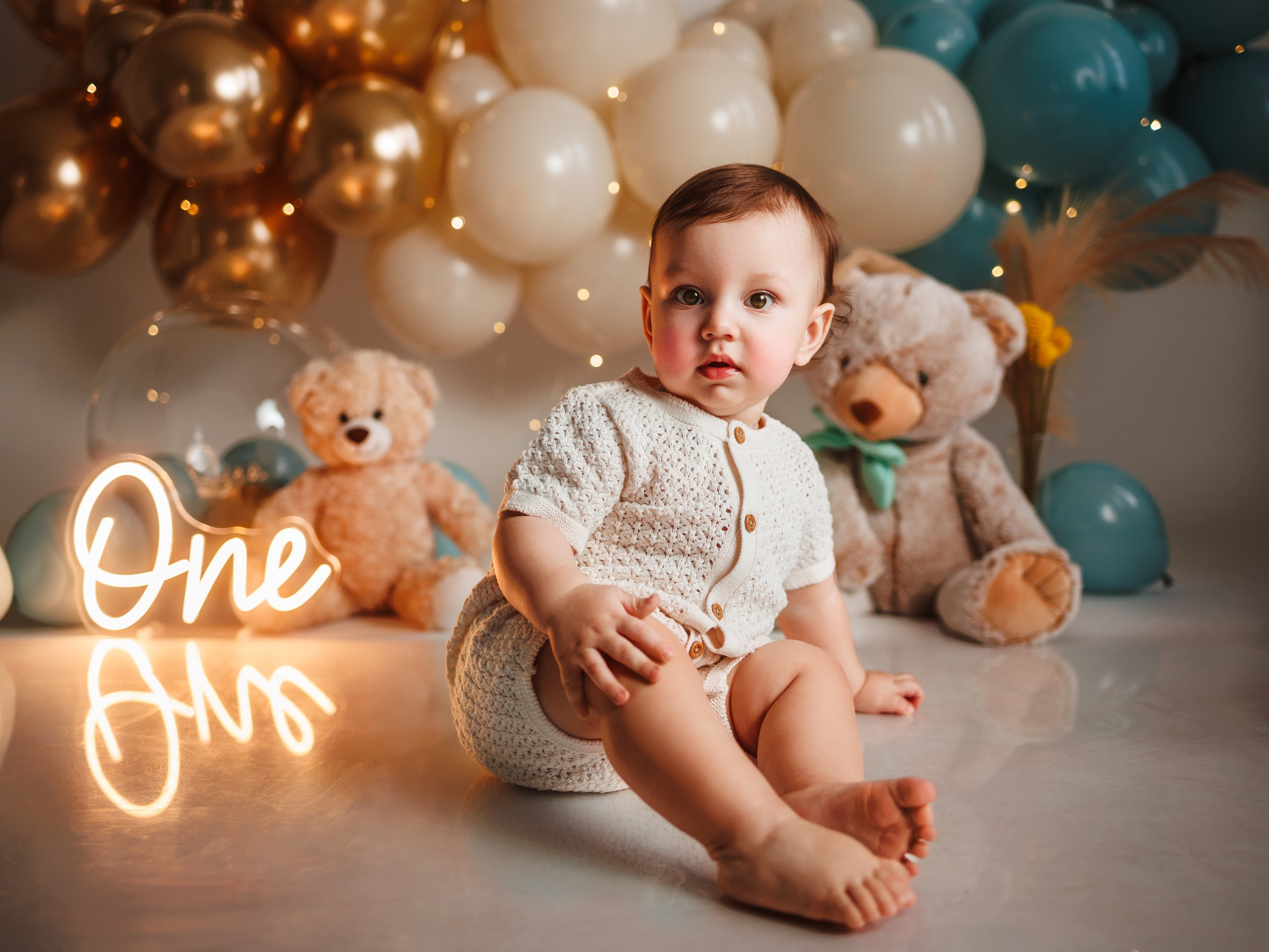 Sesión Cake Smash y Primer Cumpleaños en Indianápolis | Gabby Aguirre