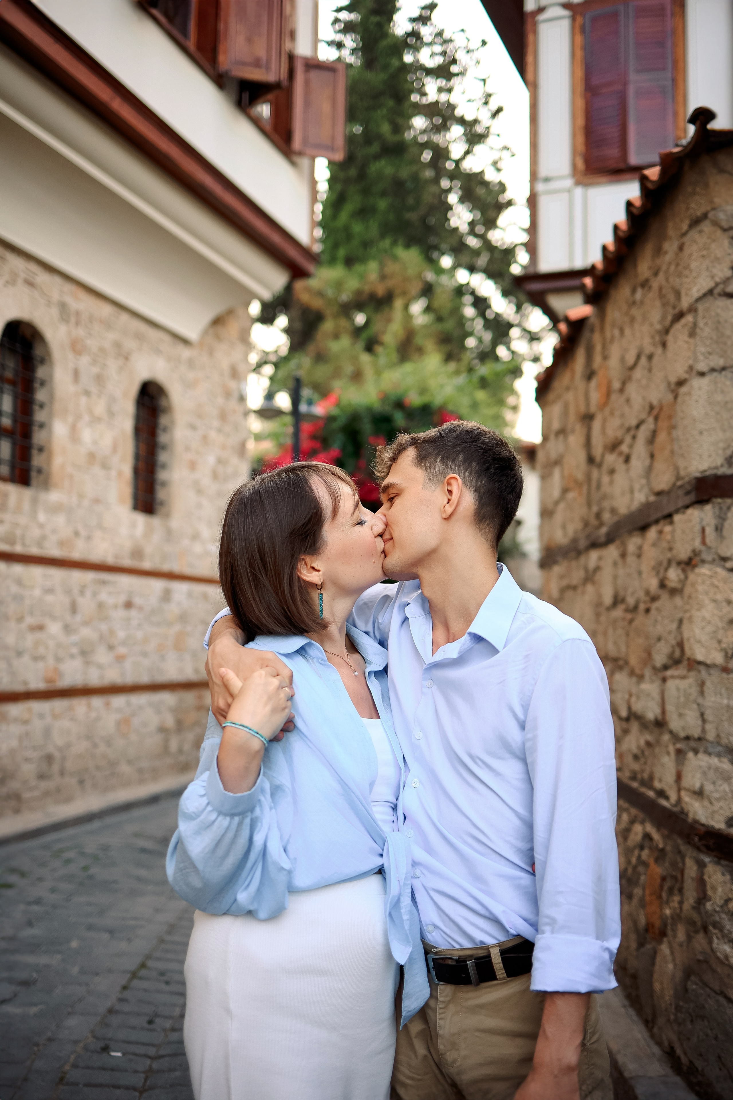 Photoshooting in old town of Antalya. Photographer in Turkey, Antalya, Kemer, Belek, Side, Kas, Fethiye