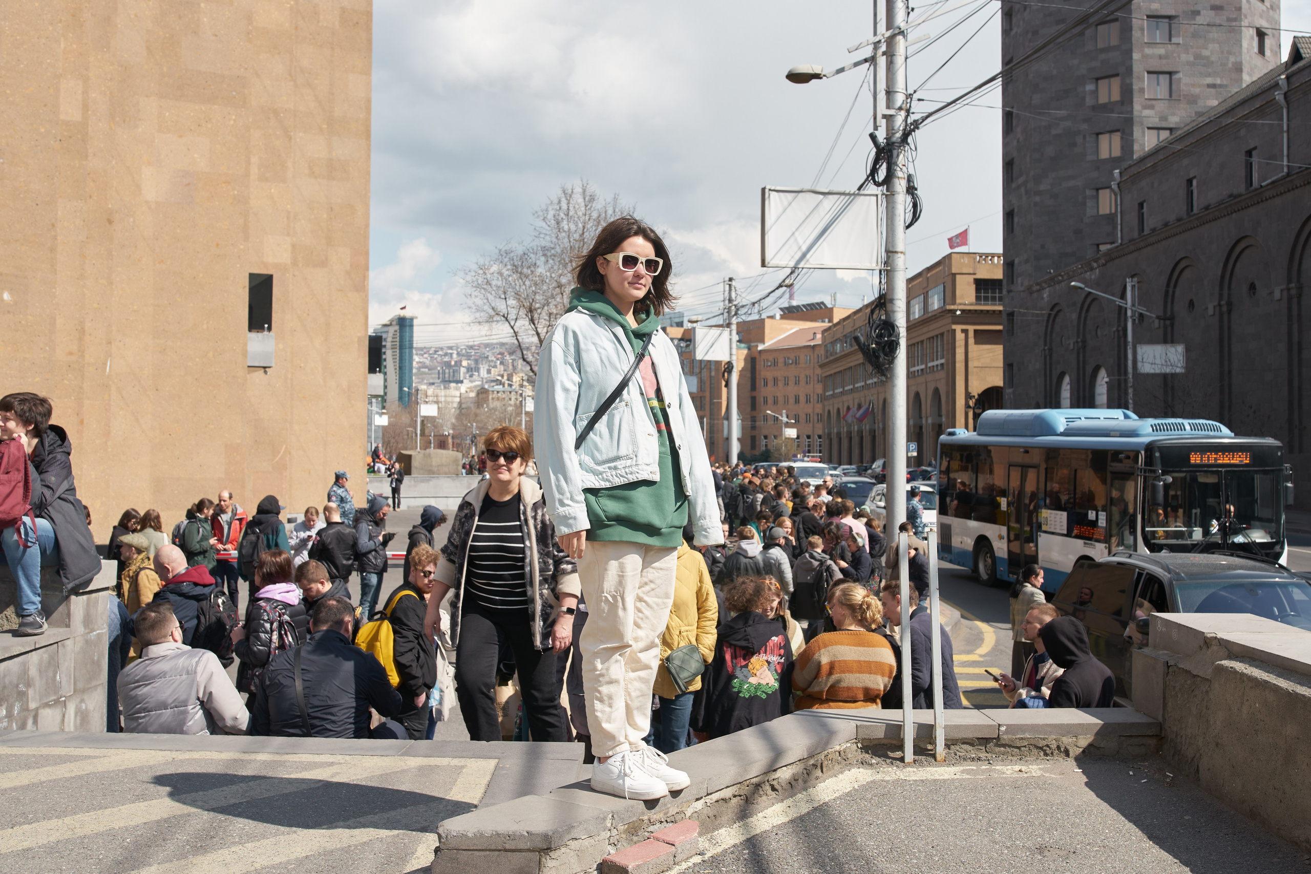 A scream that can't be heard. Visual artist