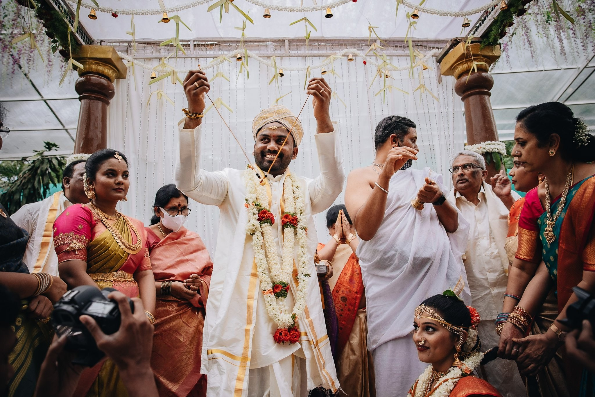 Traditional Telugu Wedding Photography Bangalore | Le Roma Gardenia