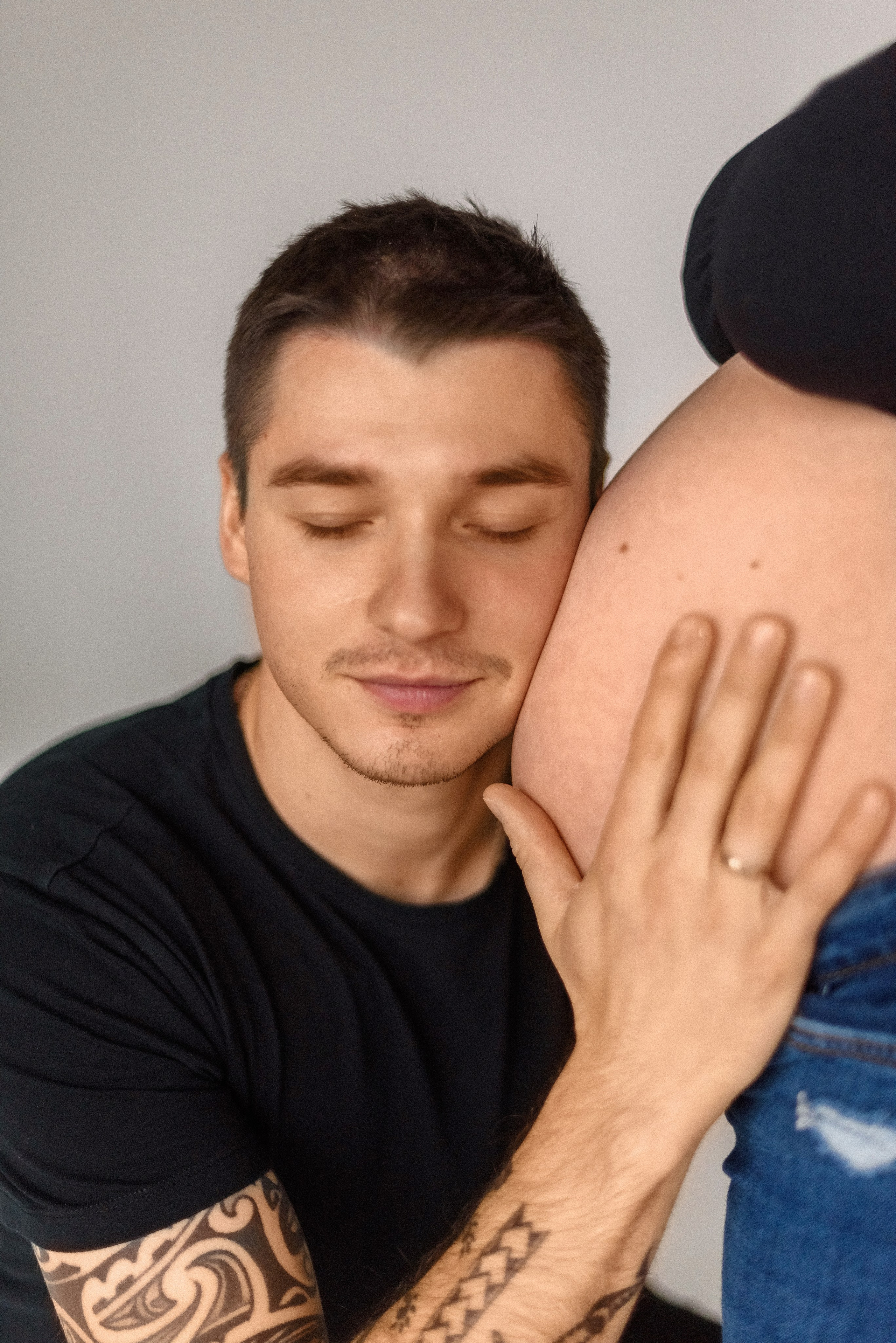 Ожидание. Евгения и Влад. Семейный фотограф и фотограф новорожденных в Вильнюсе Ирина Беленкевич