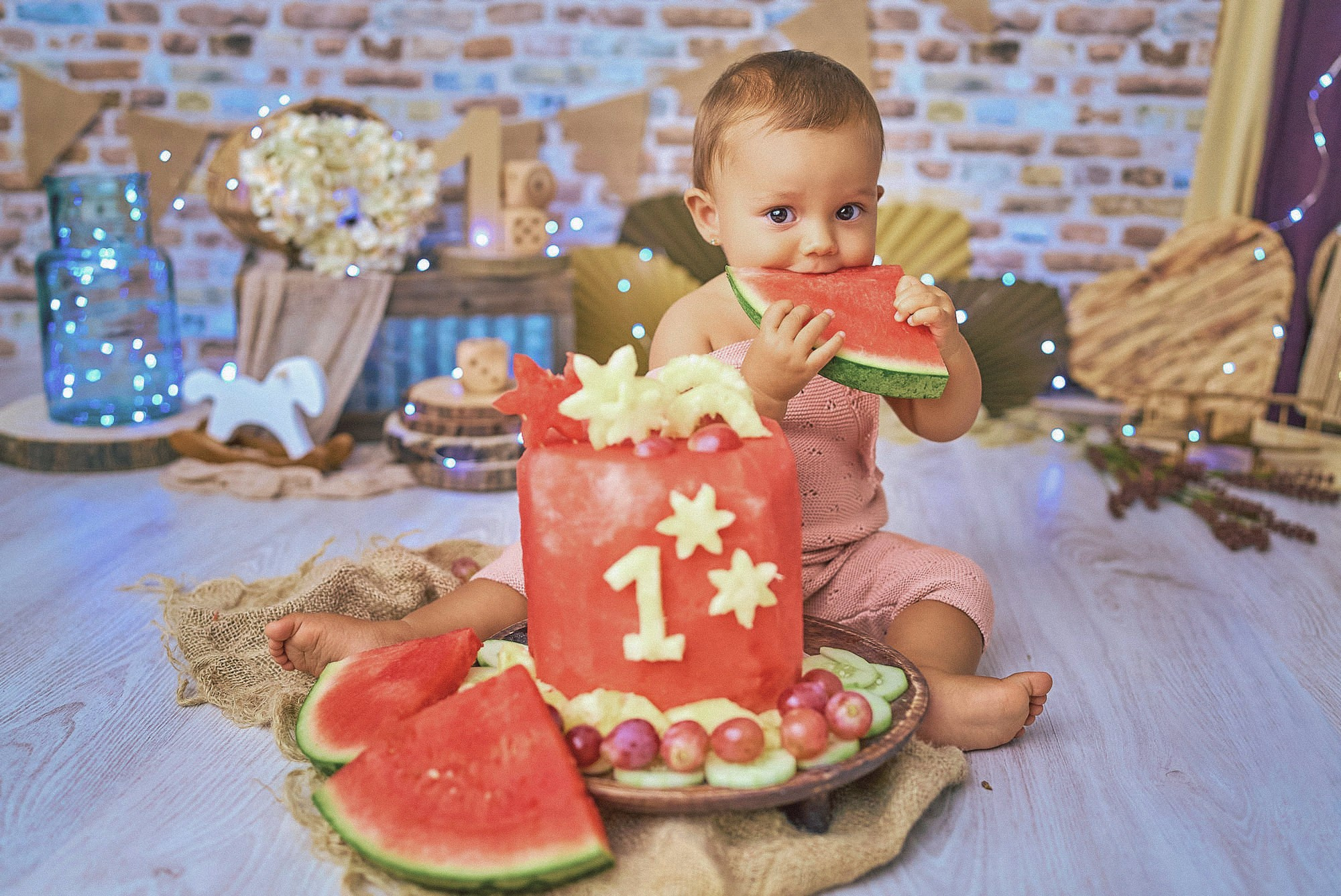 Sesión Smash Cake en Tenerife | Fotografía Primer Cumpleaños. Pasos de Sal | Fotógrafos de familia, embarazo y bebés en Tenerife