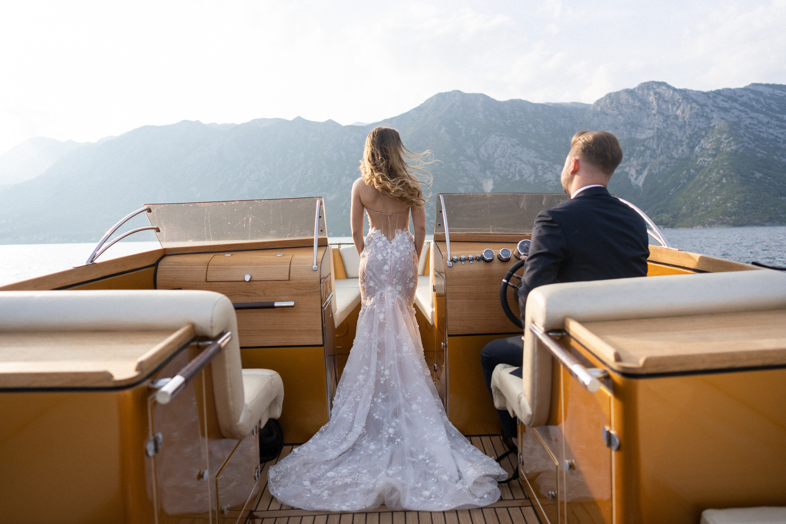 Huur een boot voor fotoshoots in Montenegro