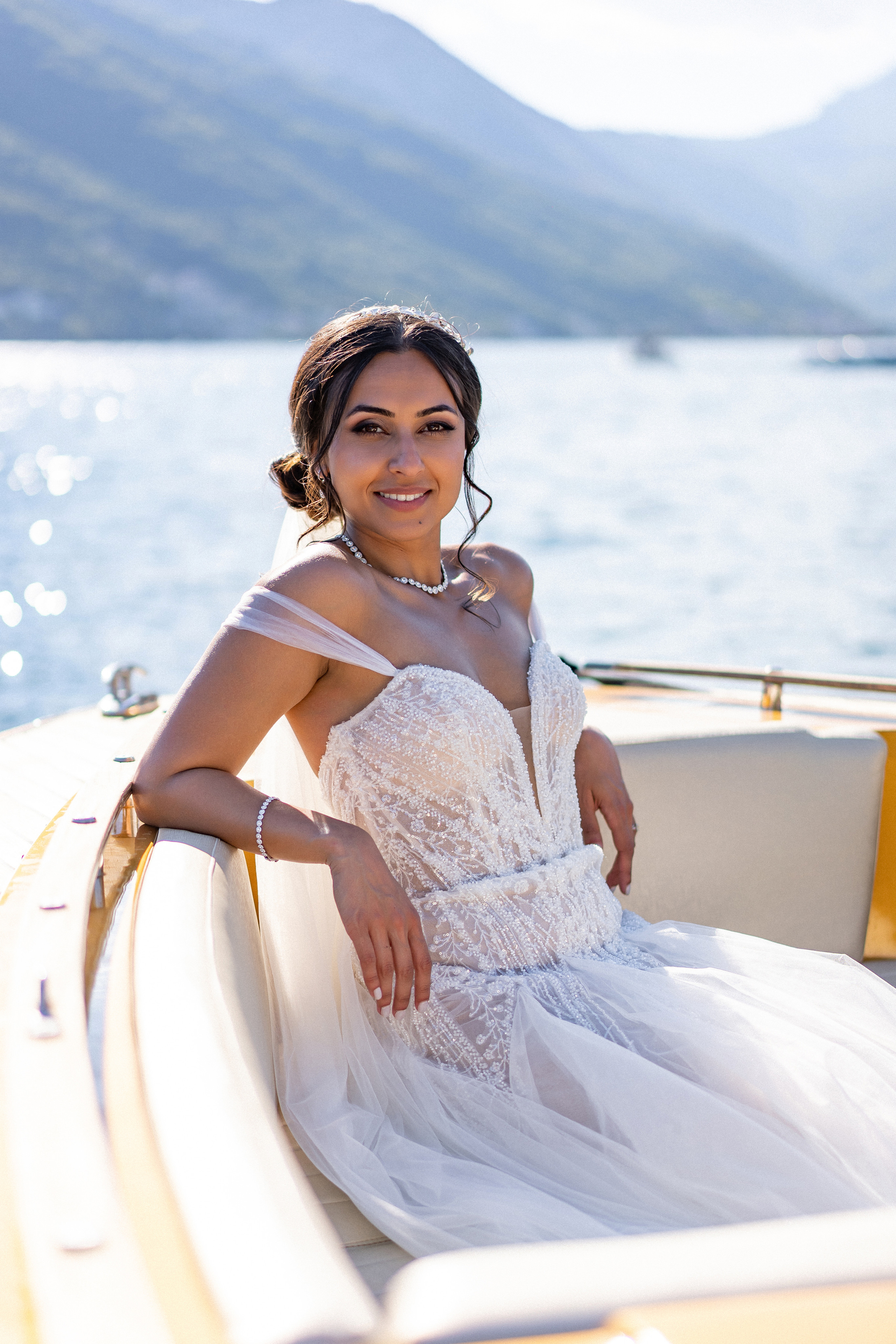 Huur een boot voor fotoshoots in Montenegro