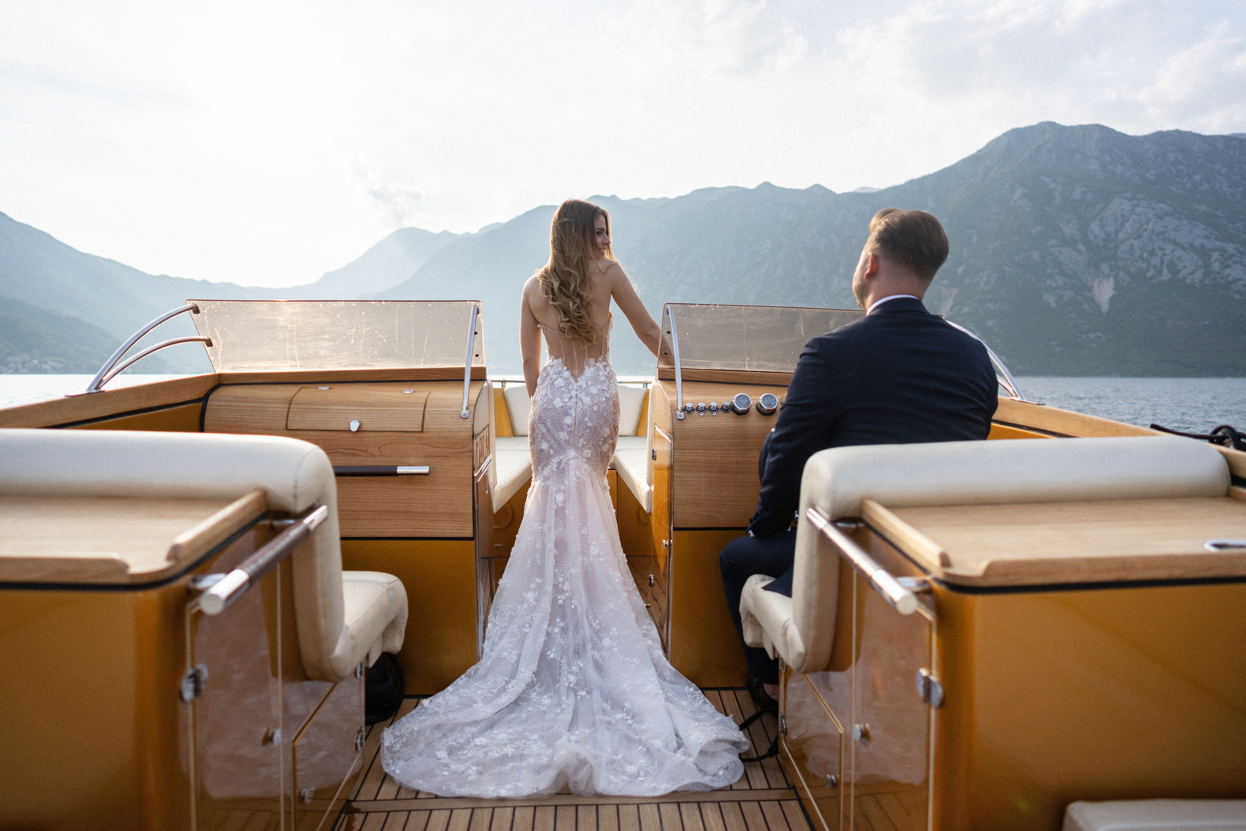 Huur een boot voor fotoshoots in Montenegro