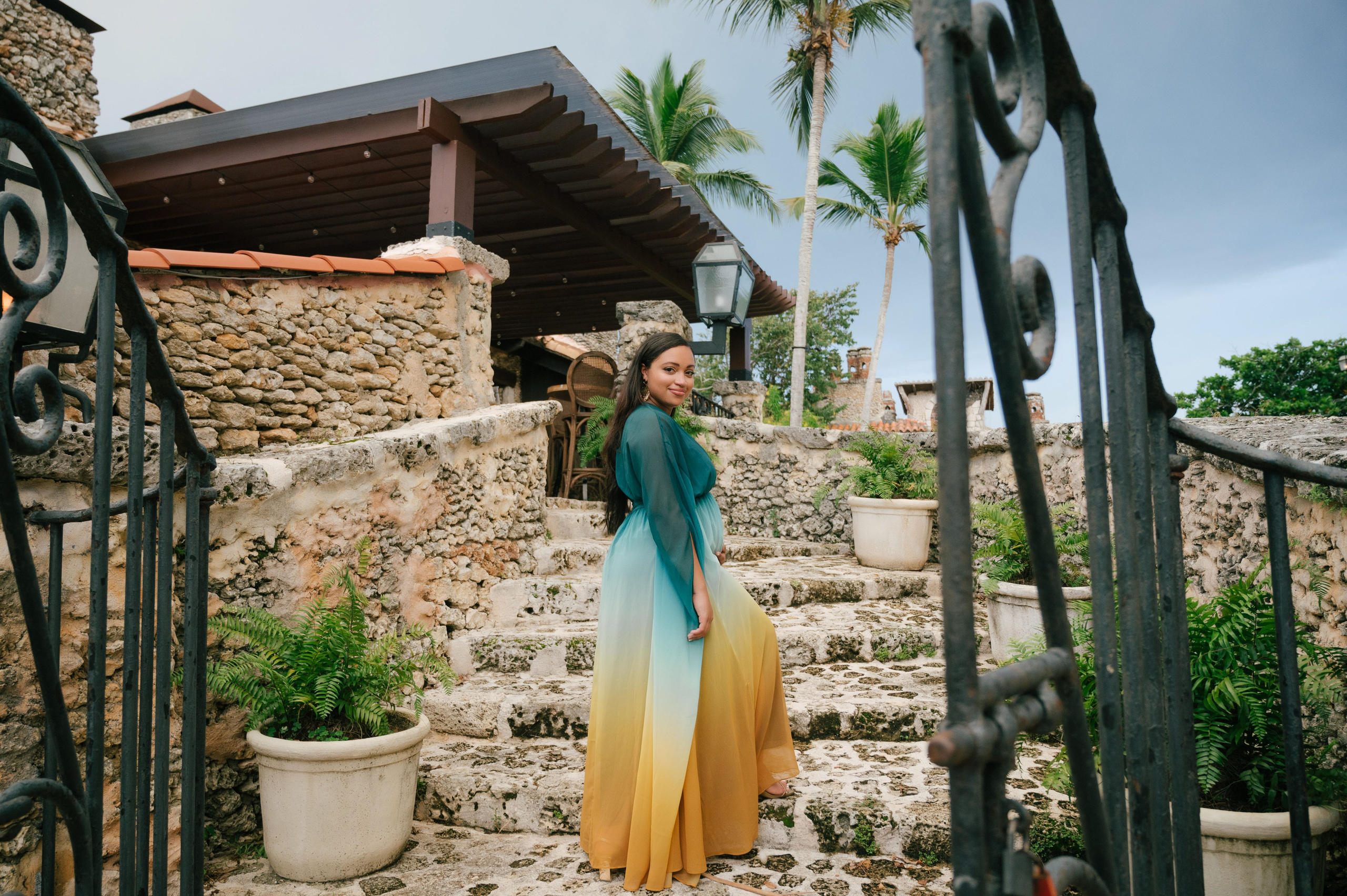 Cinthia and Jose at Altos de Chavon