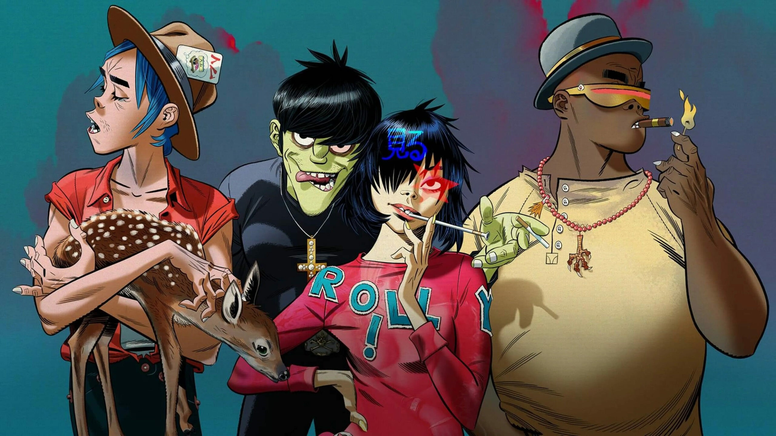 Gorillaz presentan el nuevo tema Damascus — una colaboración de gran escala con Omar Souleyman y Yasiin Bey | FOTKAI