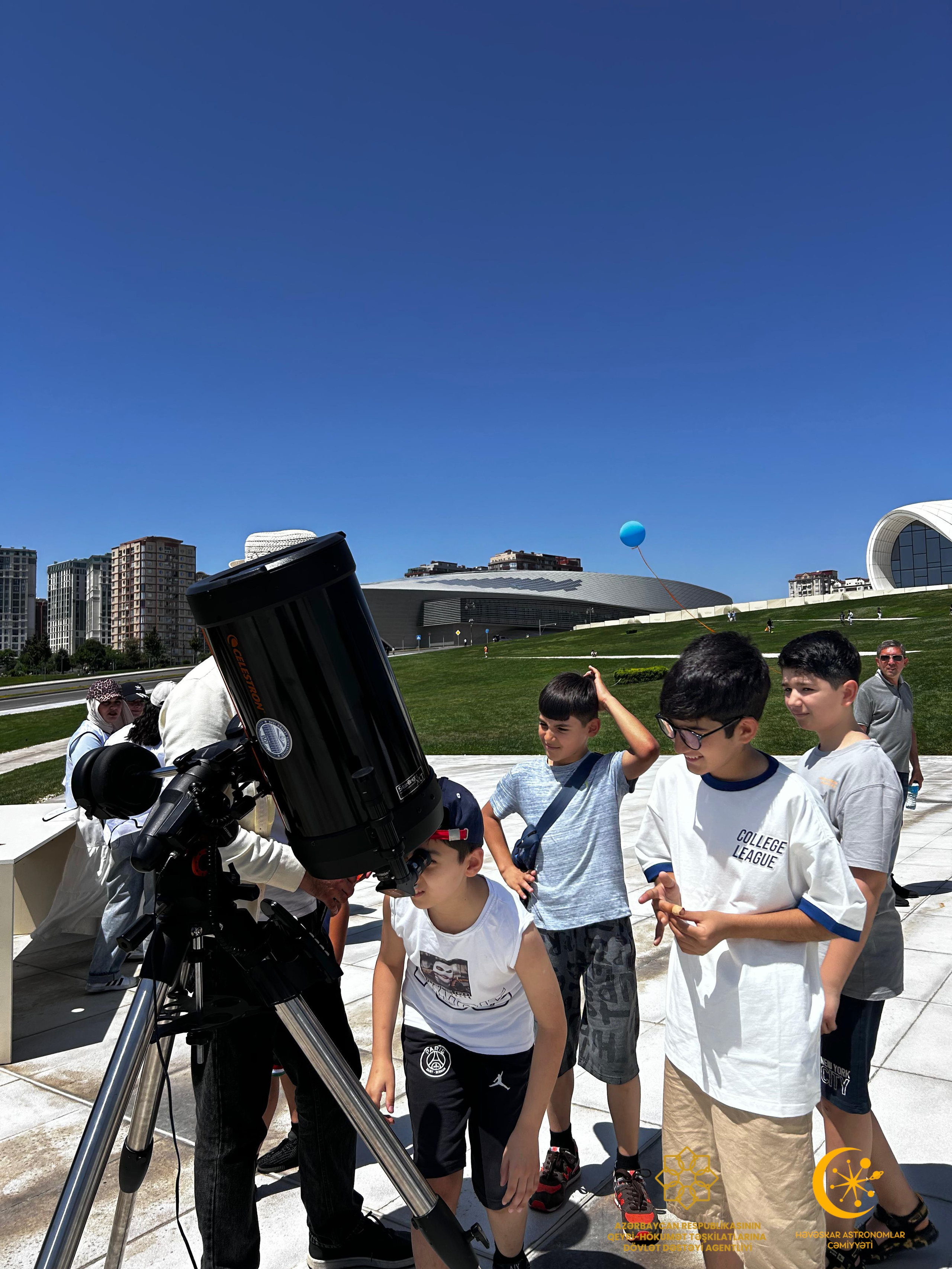 Astro-kəşf ilə dolu festival: 1 iyun tədbirində iştirak etdik. Həvəskar Astronomlar Cəmiyyəti — Astronomy.az