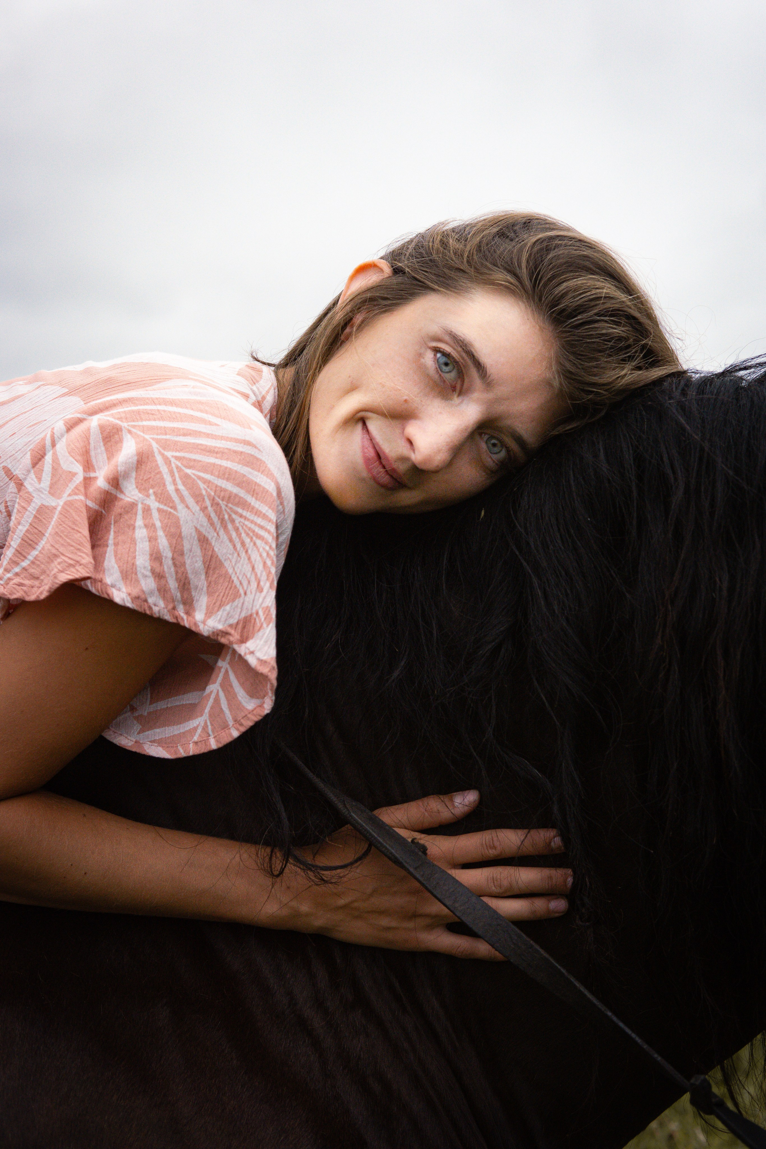 Kate and Her Horse: Portrait Photography in Asturias, Spain