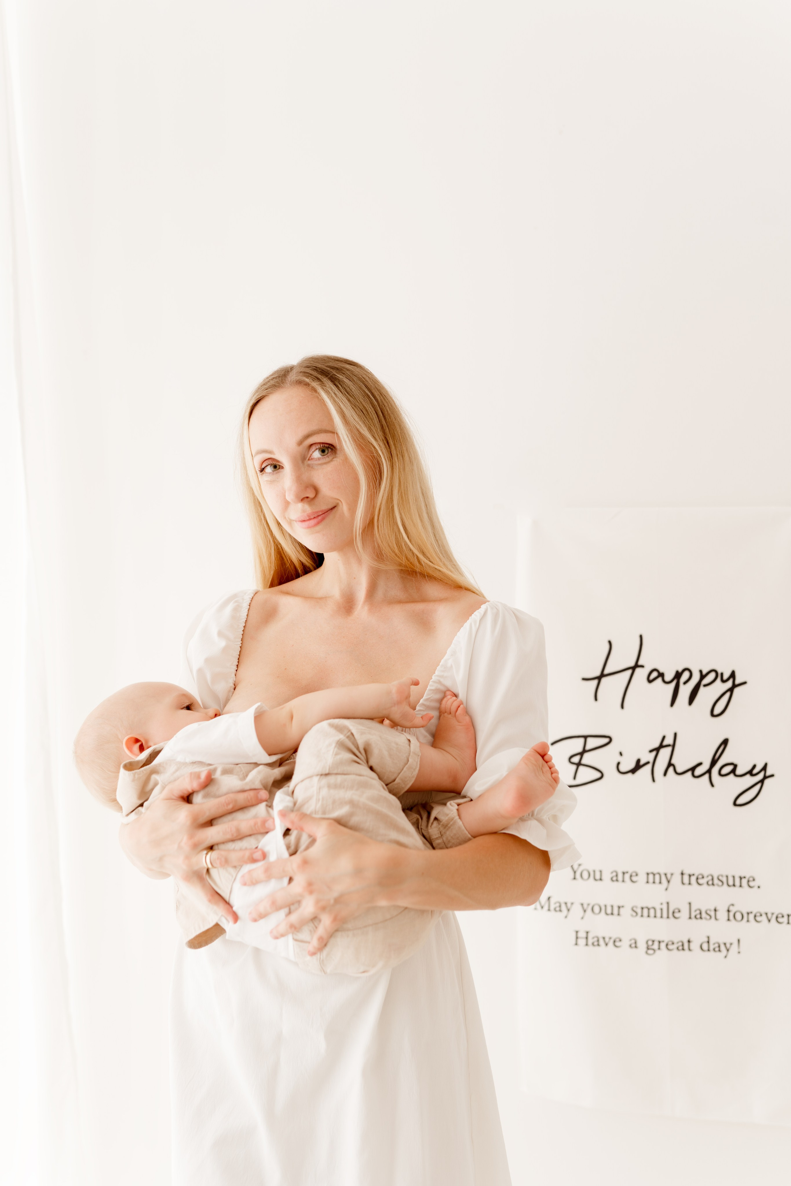 Sesja roczkowa Markusa. Fotograf Łódź - sesja ciążowa, noworodkowa, dziecięca. Studio w Łodzi