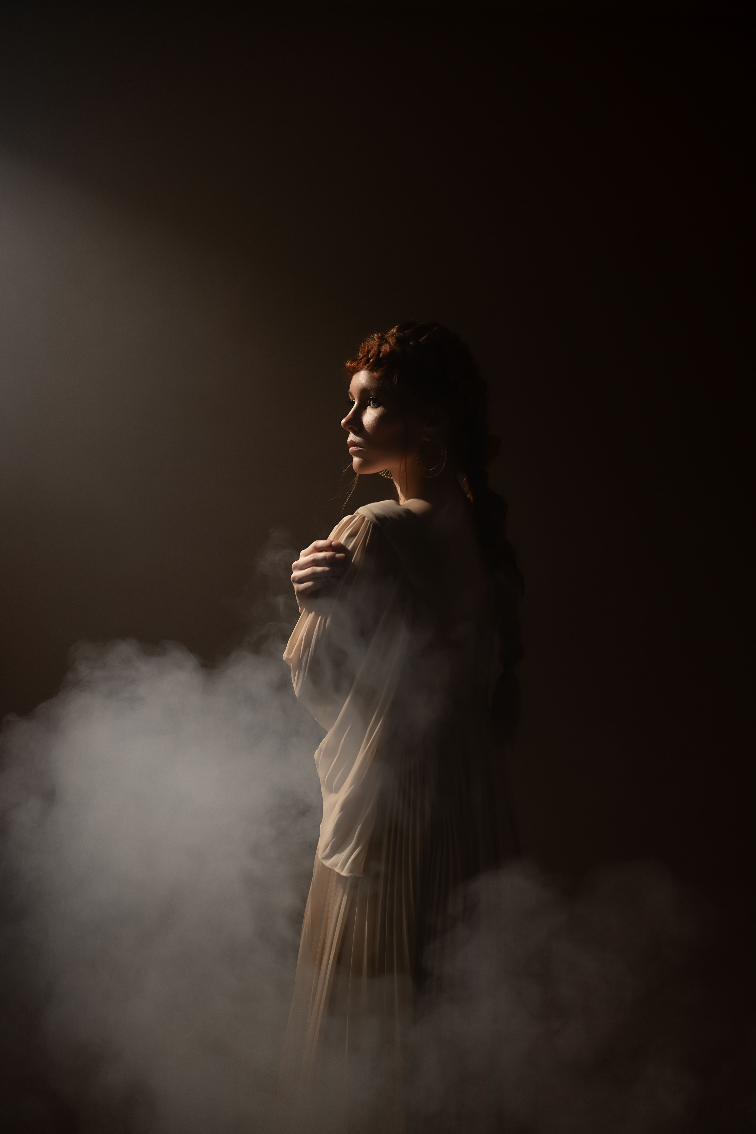 Studio photoshoot. Newborn photographer Sacramento