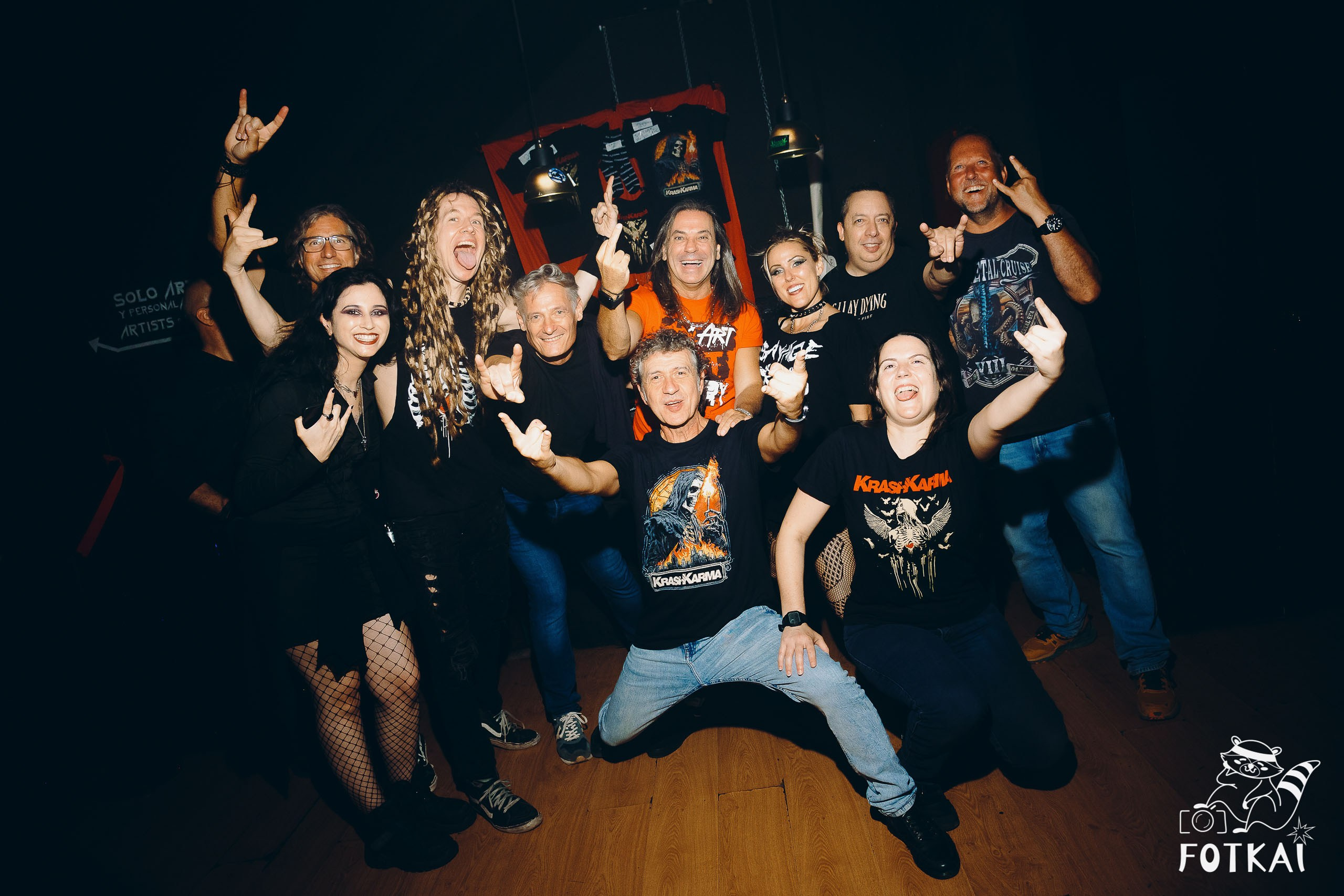 KrashKarma — фоторепортаж с концерта в Мурсии | Концертный фотограф Испания | FOTKAI