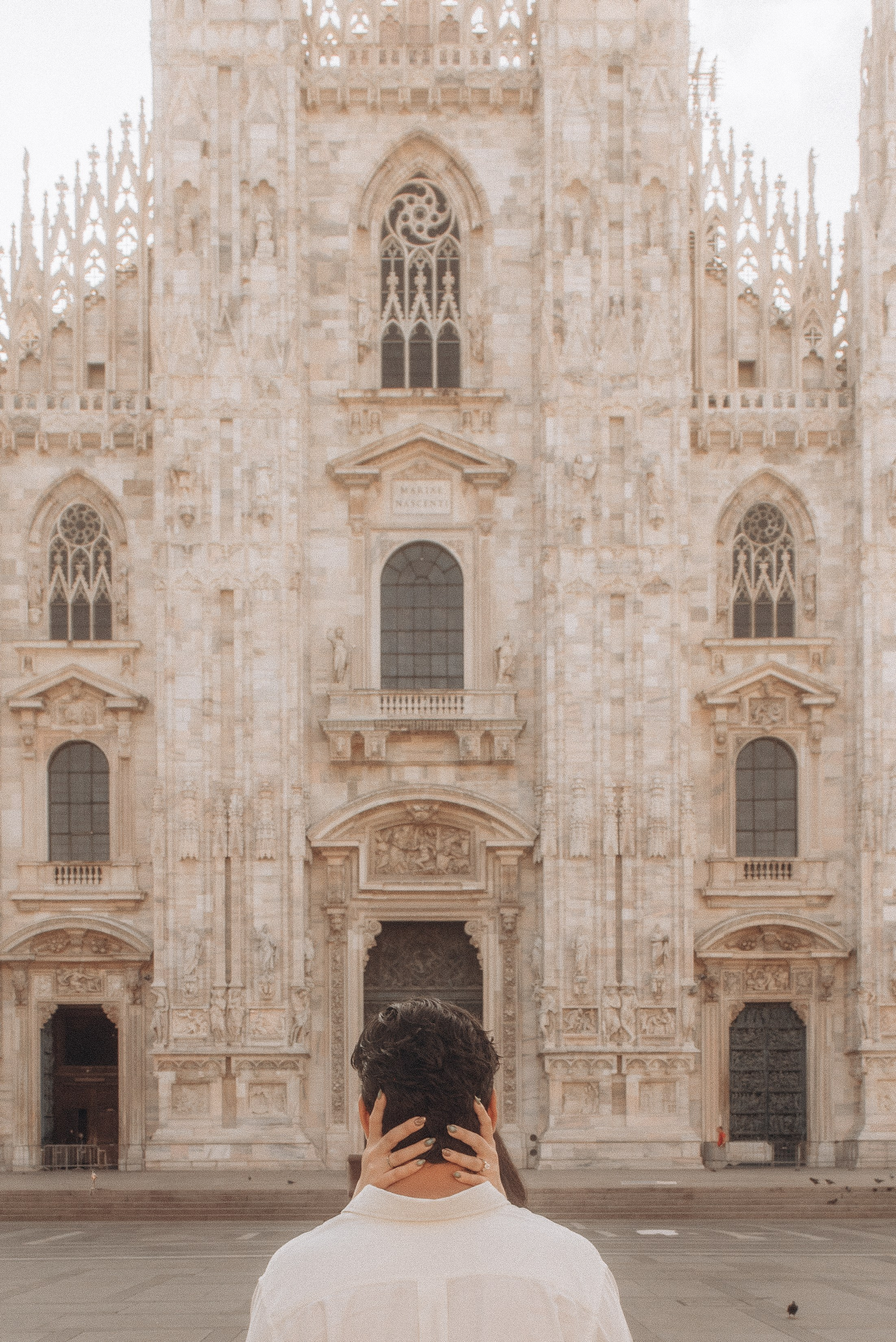 Duomo morning lovestory. Анастасия Бучинская фотограф в Милане