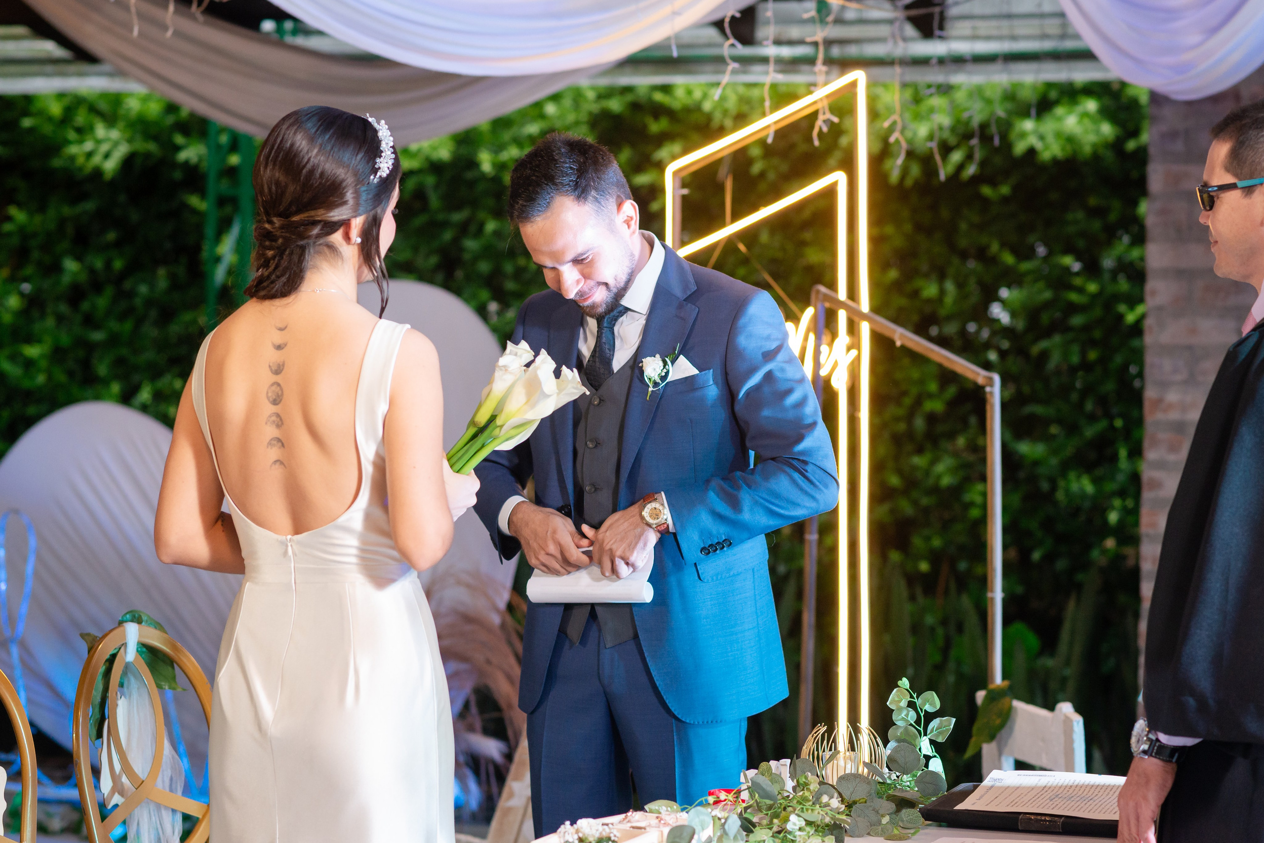 El Matri de Laura y Felipe. Www.dresalgadophoto.com