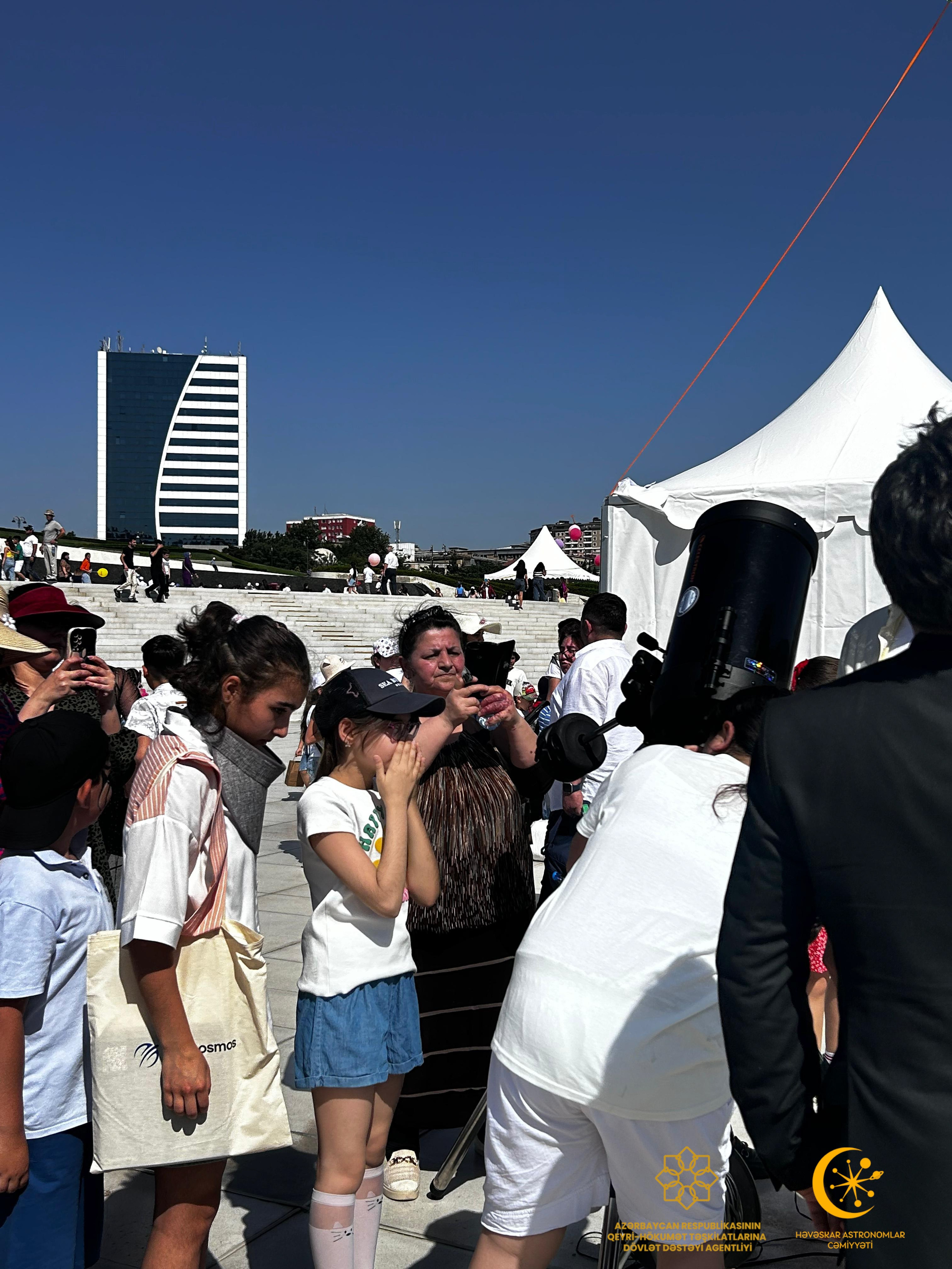 Astro-kəşf ilə dolu festival: 1 iyun tədbirində iştirak etdik. Həvəskar Astronomlar Cəmiyyəti — Astronomy.az