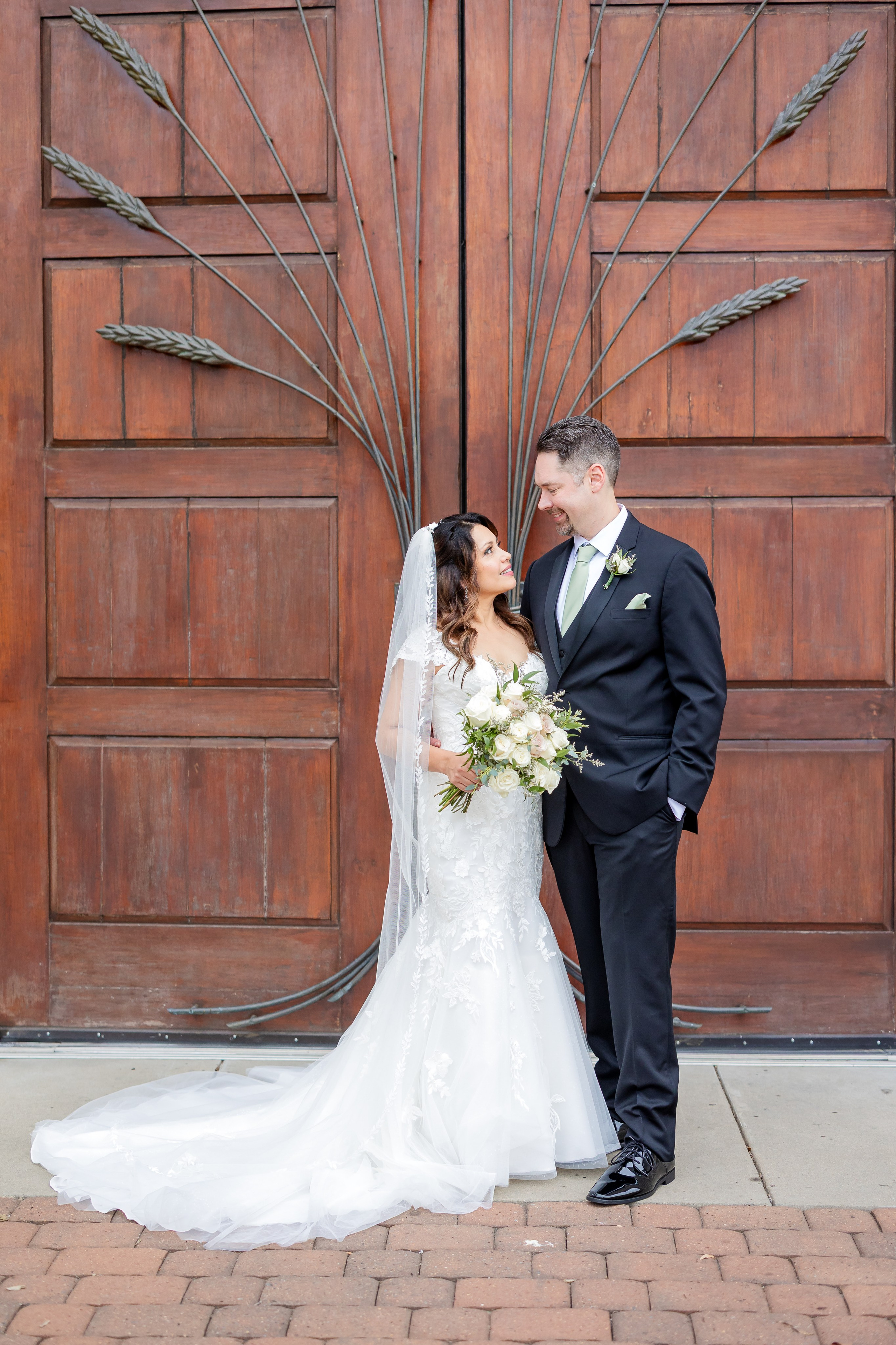 Brian & Elsy’s Romantic Wedding at The Venue at Rose Spring Farm. Wedding and portrait photography in Greenville SC