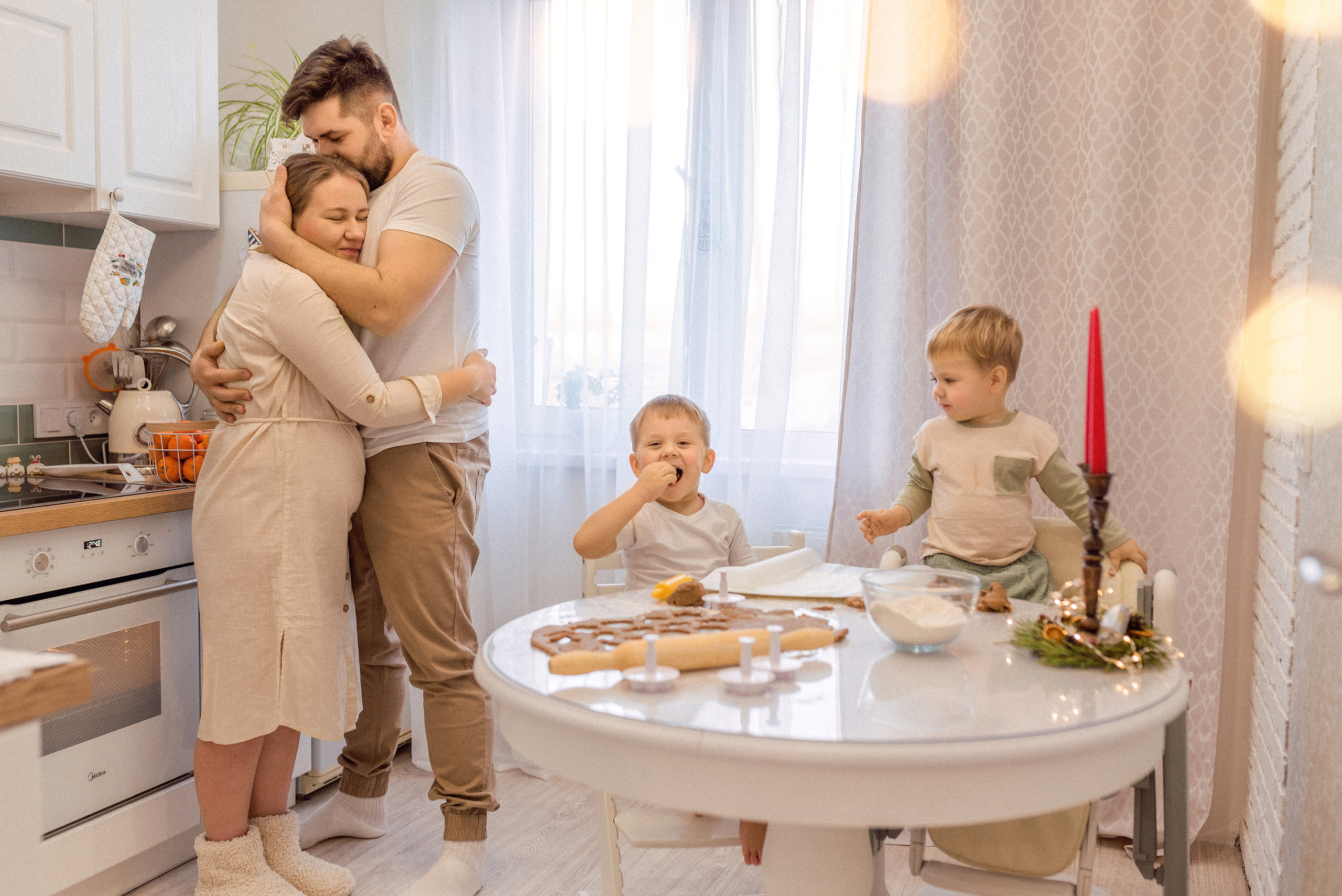 Домашняя съёмка. Пряники. Семейный фотограф и фотограф новорожденных в Вильнюсе Ирина Беленкевич