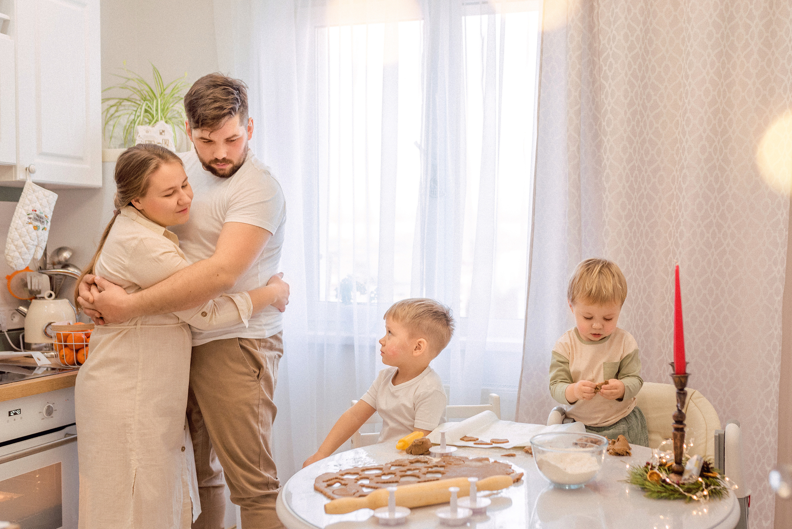 Домашняя съёмка. Пряники. Семейный фотограф и фотограф новорожденных в Вильнюсе Ирина Беленкевич