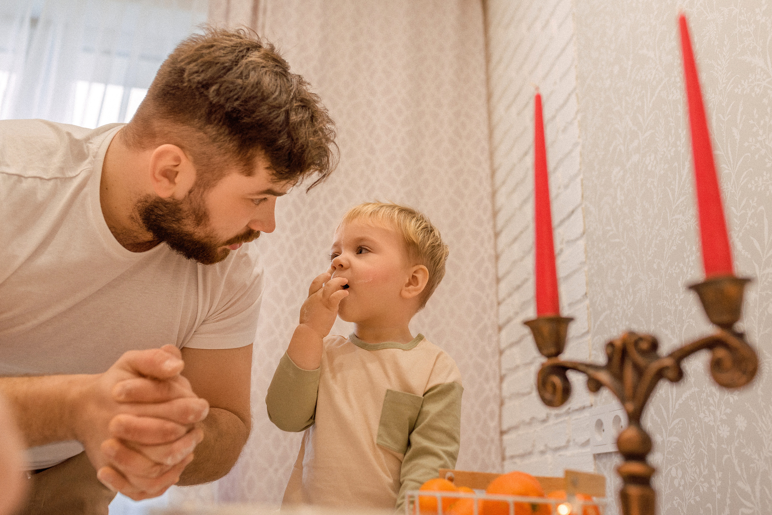 Домашняя съёмка. Пряники. Семейный фотограф и фотограф новорожденных в Вильнюсе Ирина Беленкевич