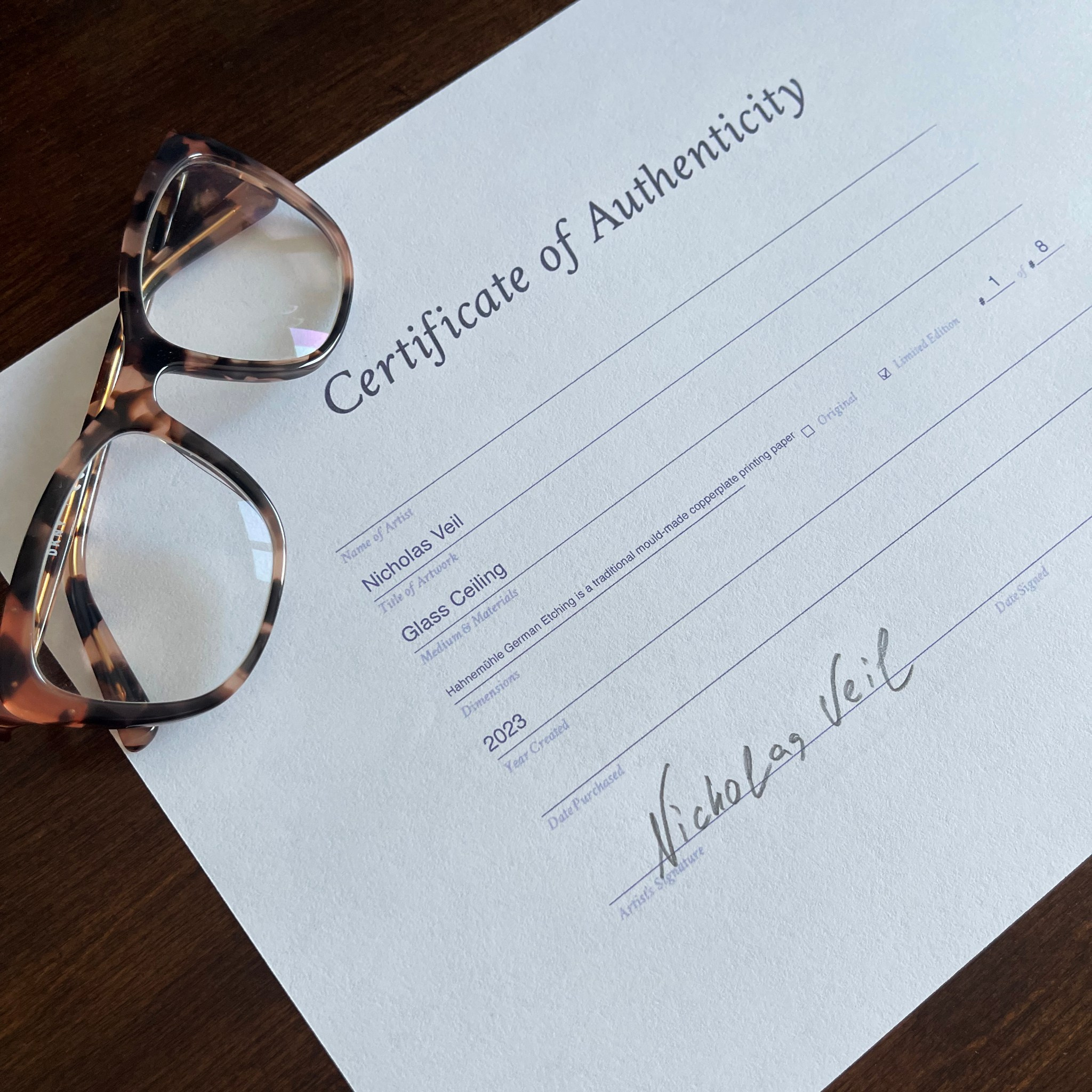 Glass Ceiling. Nicholas Veil, Digital Art and Photography