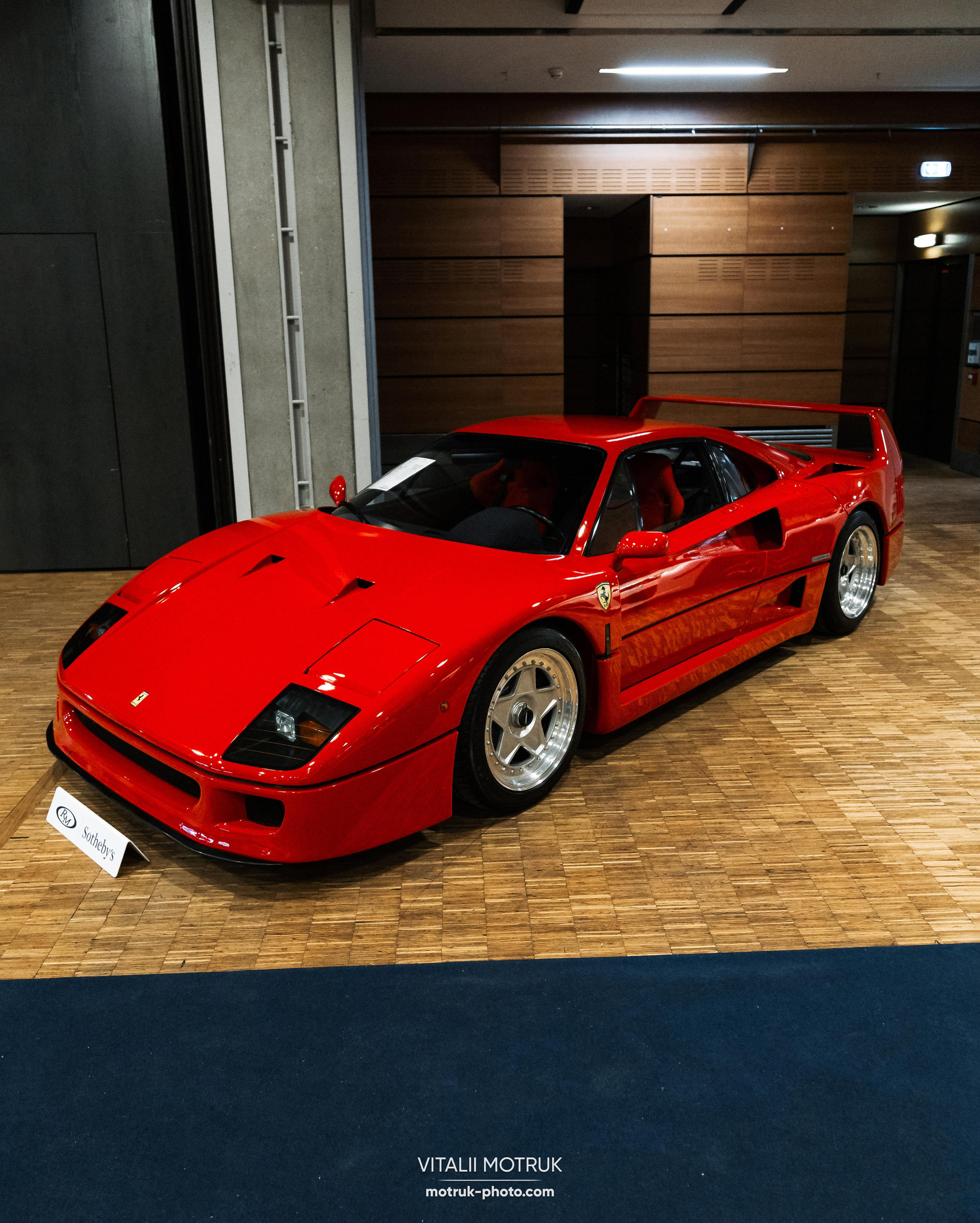 RM Sotheby’s car auction. Photographe de voitures à Paris — Vitalii Motruk