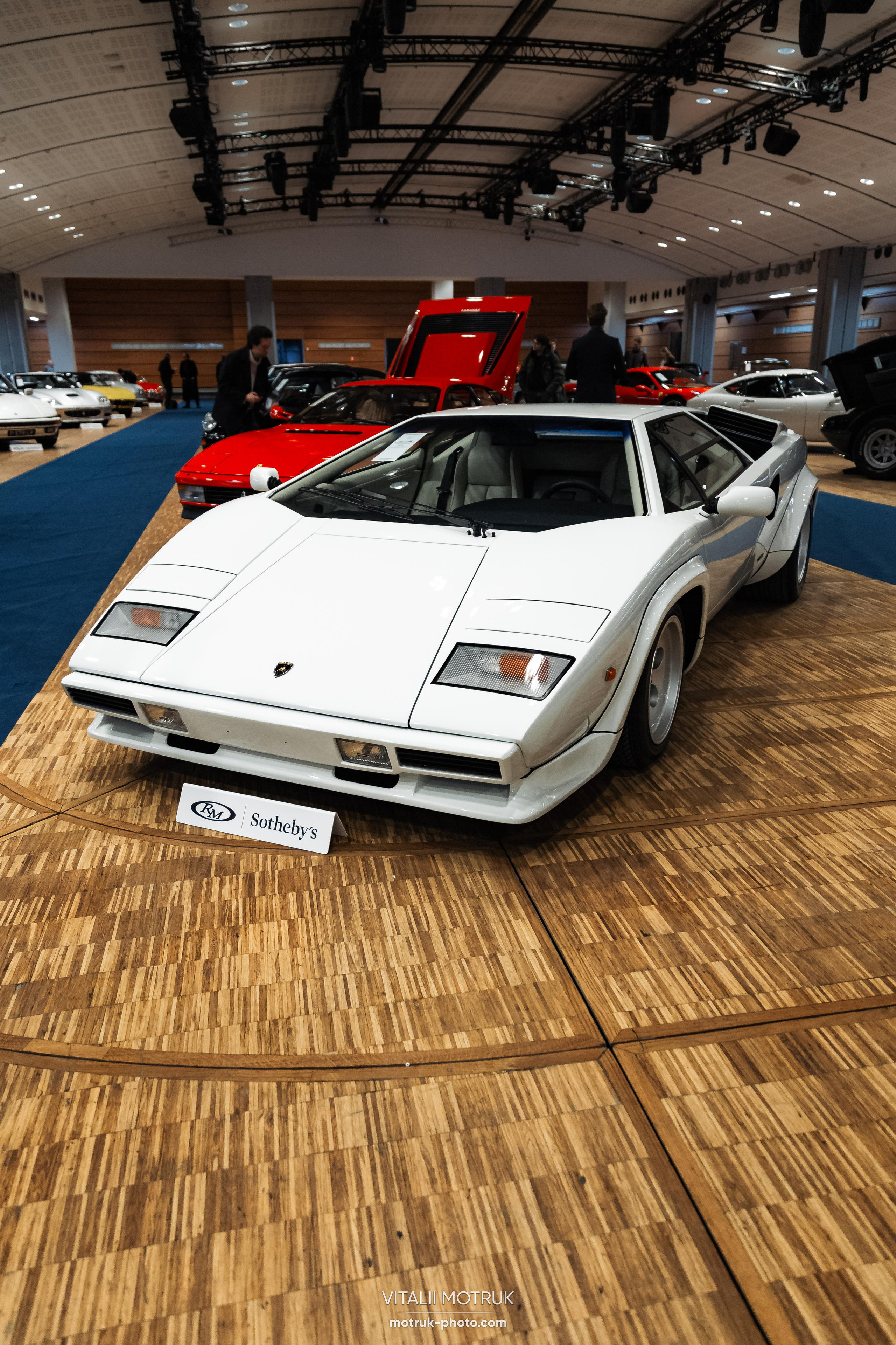 RM Sotheby’s car auction. Photographe de voitures à Paris — Vitalii Motruk