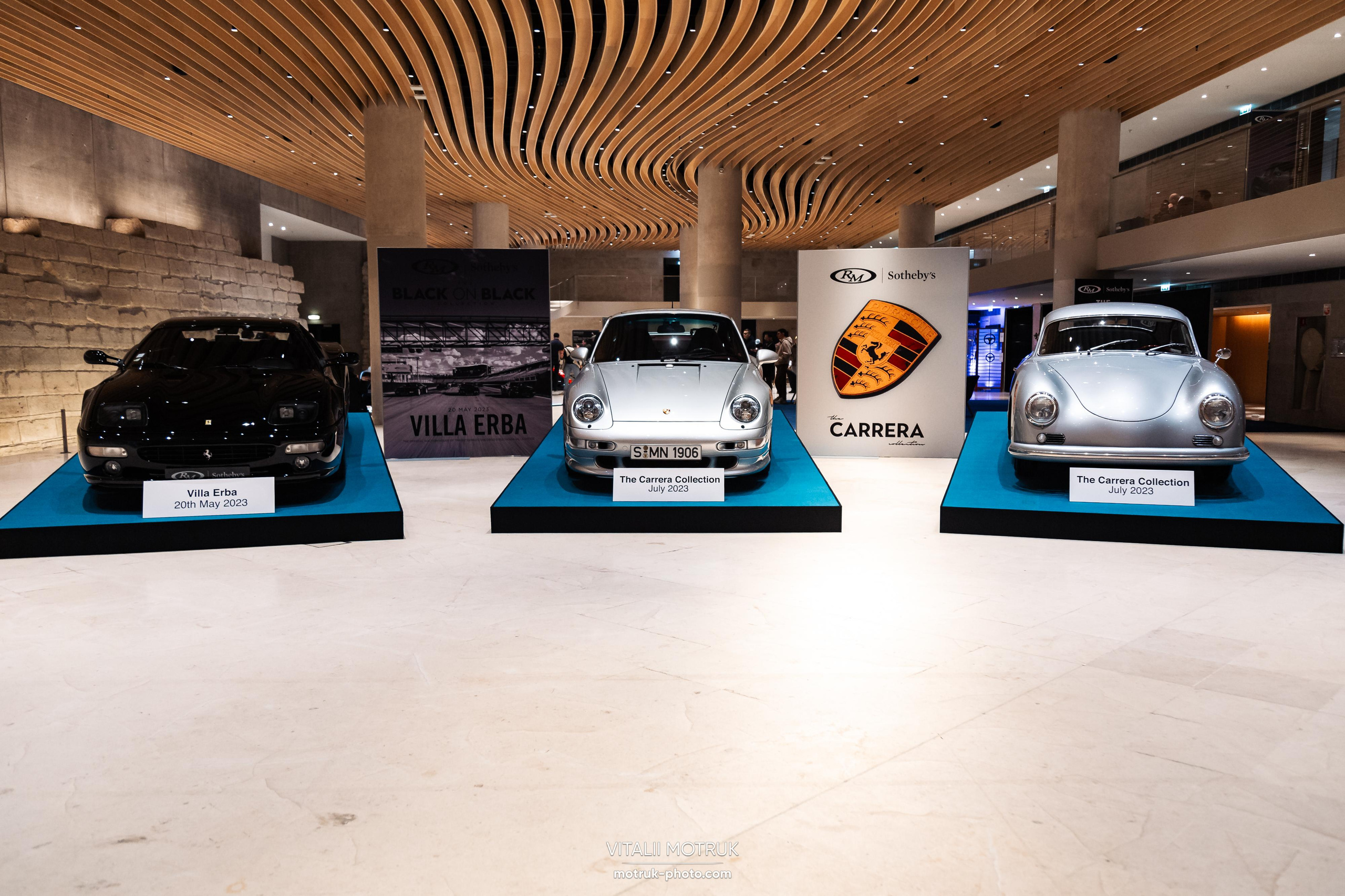 RM Sotheby’s car auction. Photographe de voitures à Paris — Vitalii Motruk