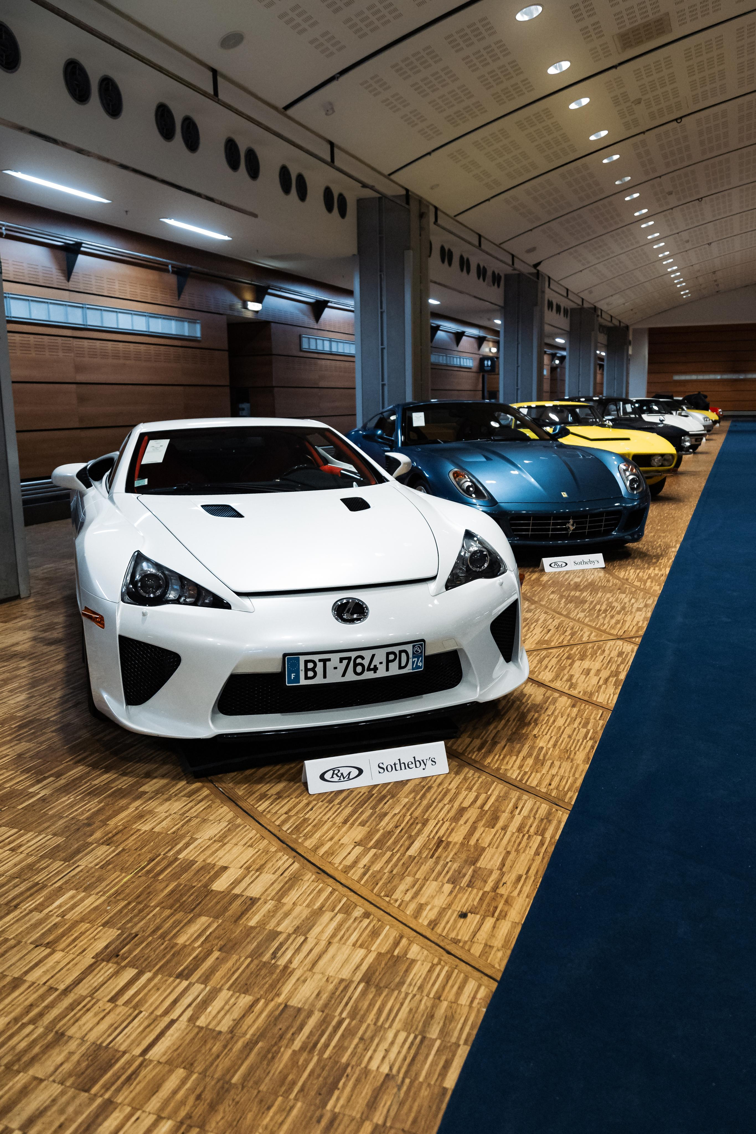 RM Sotheby’s car auction. Photographe de voitures à Paris — Vitalii Motruk