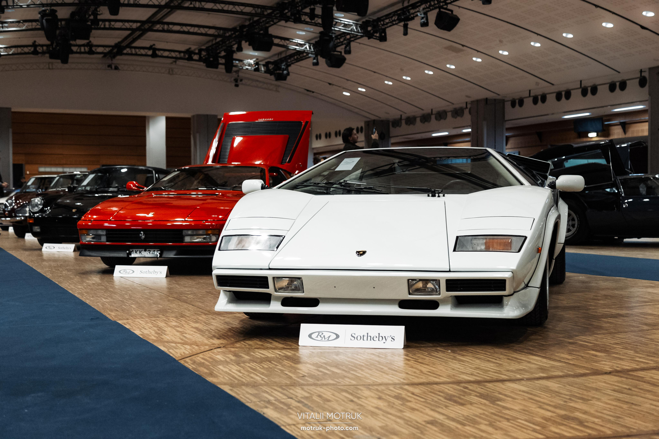 RM Sotheby’s car auction. Photographe de voitures à Paris — Vitalii Motruk