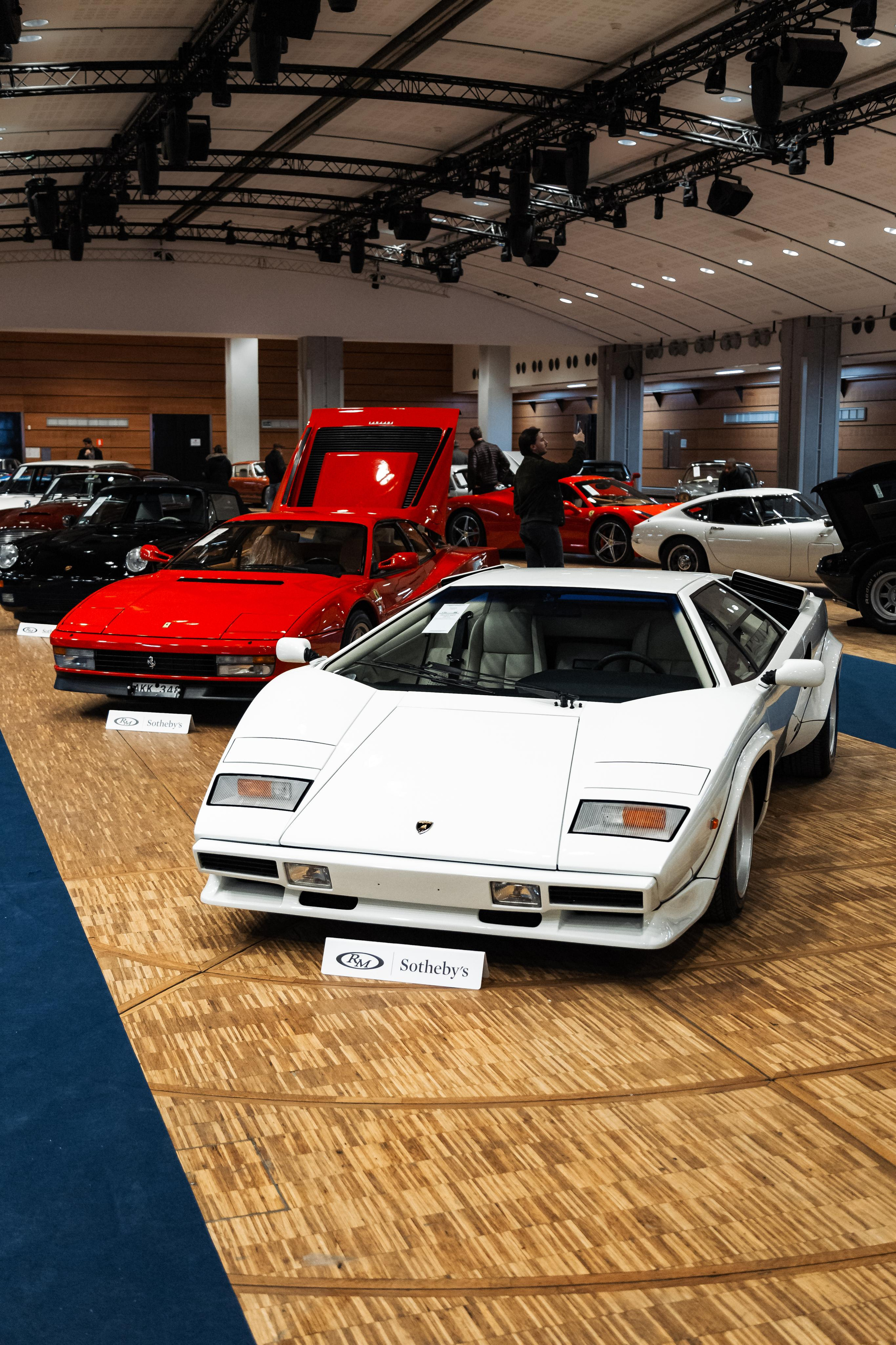 RM Sotheby’s car auction. Photographe de voitures à Paris — Vitalii Motruk