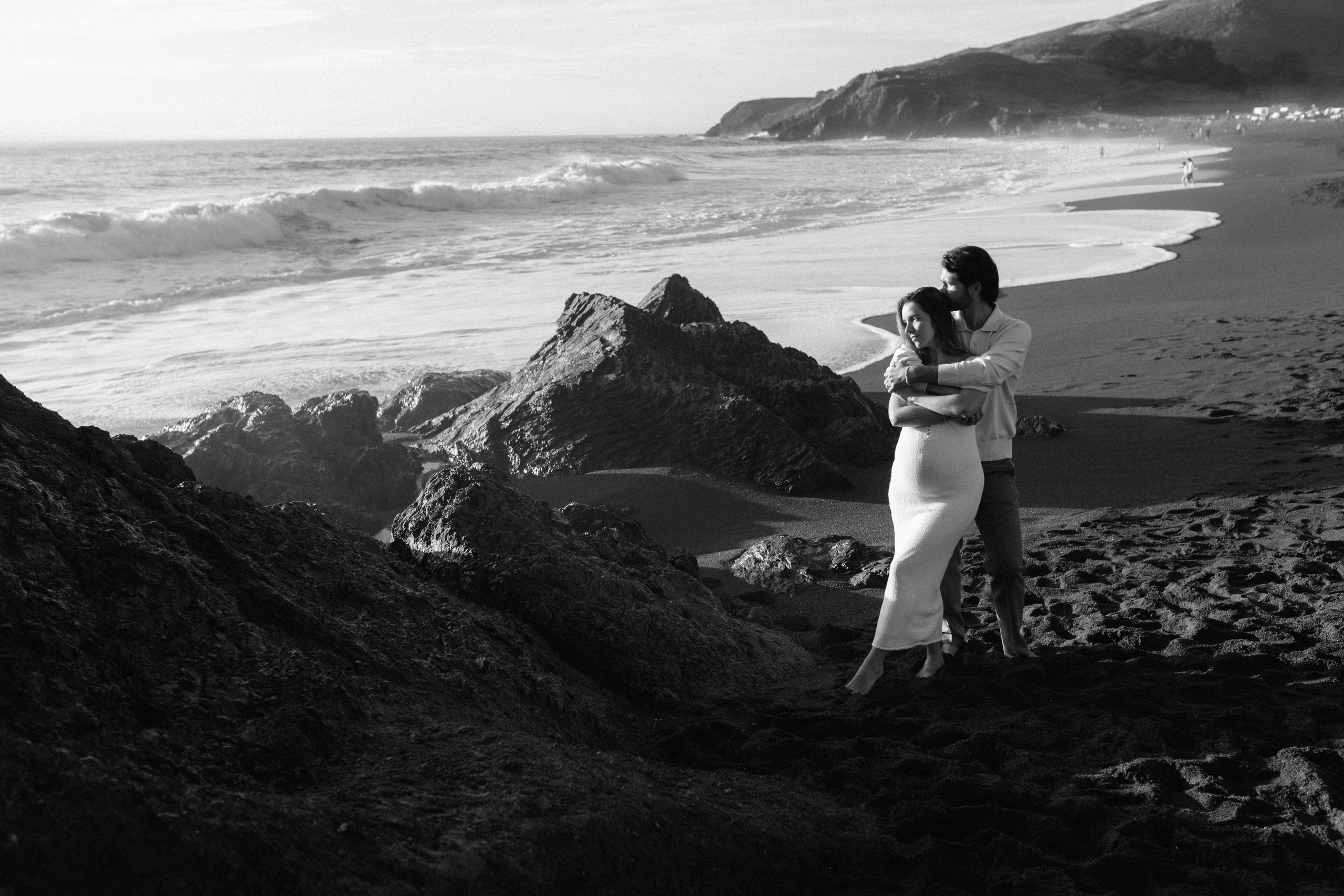 Califonian landscape sunset photo shoot