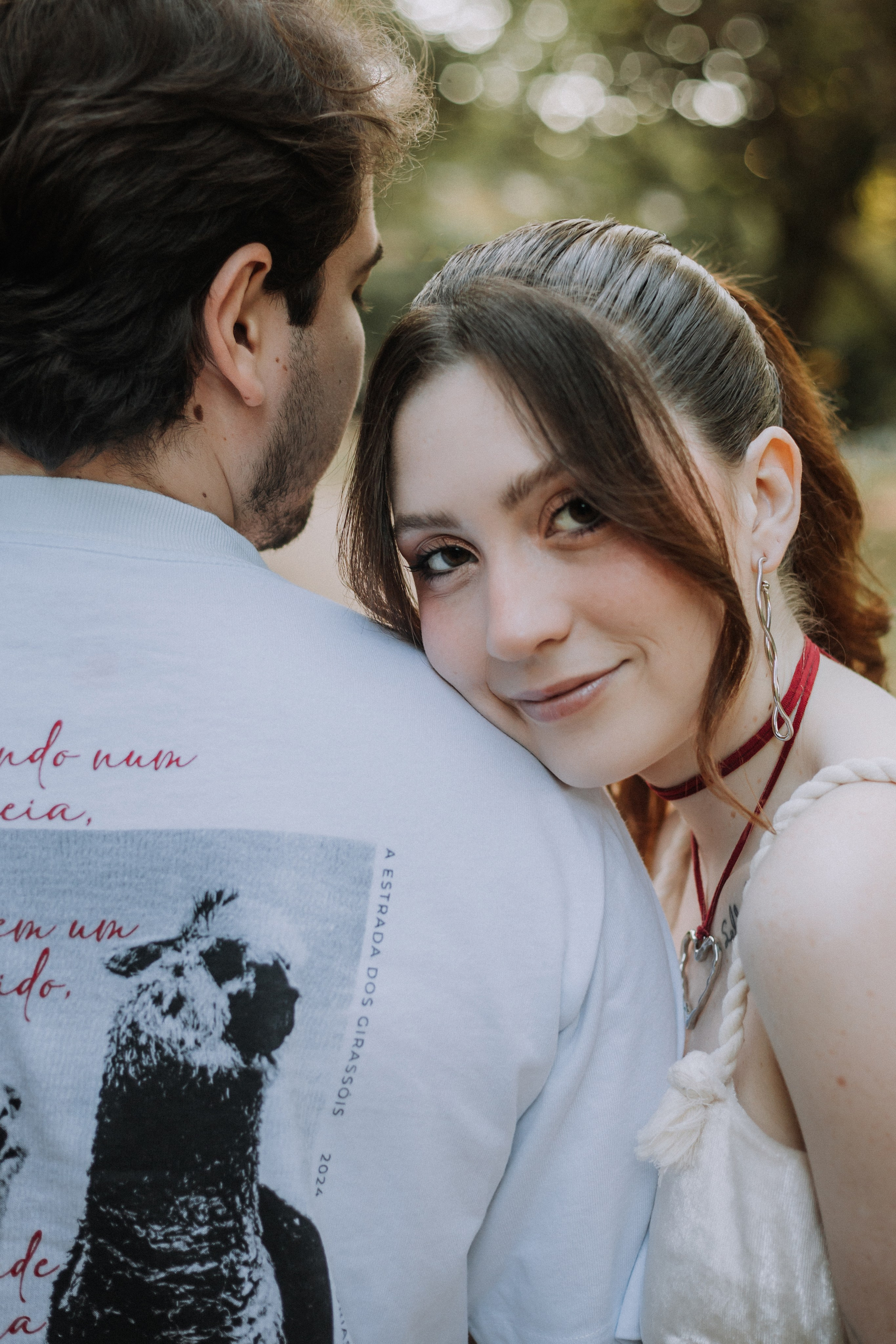 Ensaio de casal realizado no Parque da Pampulha, em Belo Horizonte/Minas Gerais.