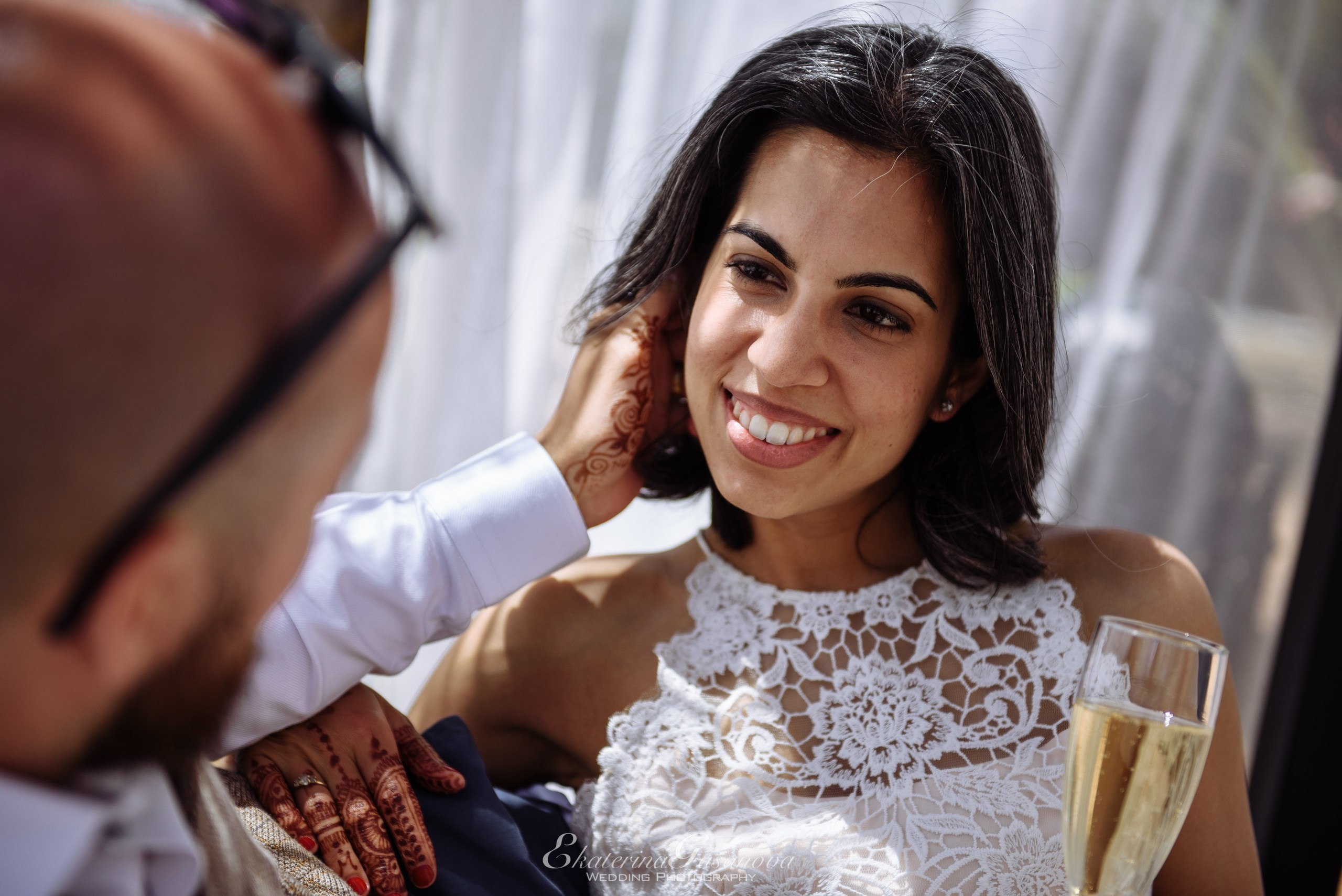 Elegancia Oriental. La Magia de una Boda India en La Gran Villa Rosa. Фотограф Екатерина Гасанова — фотосессии в Барселоне