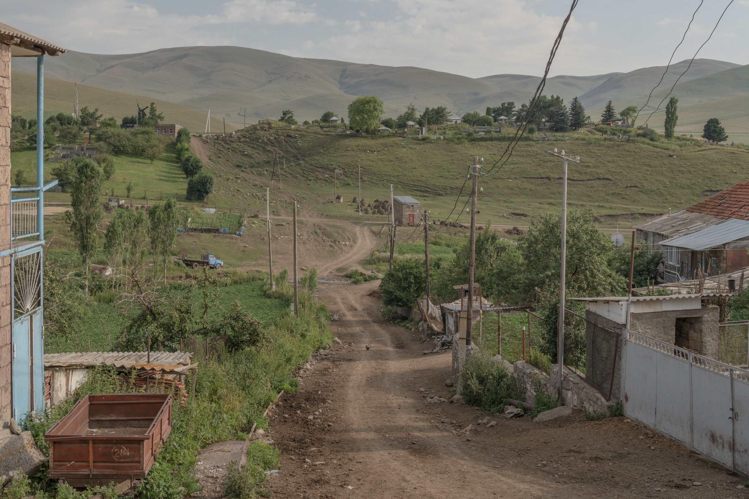 The village of Vahan is located near my father's hometown of Artvashen, occupied by Azerbaijan in 1992. My father used to commute through Vahan every day to his work. He dreams he could make this commute again to see his hometown again.