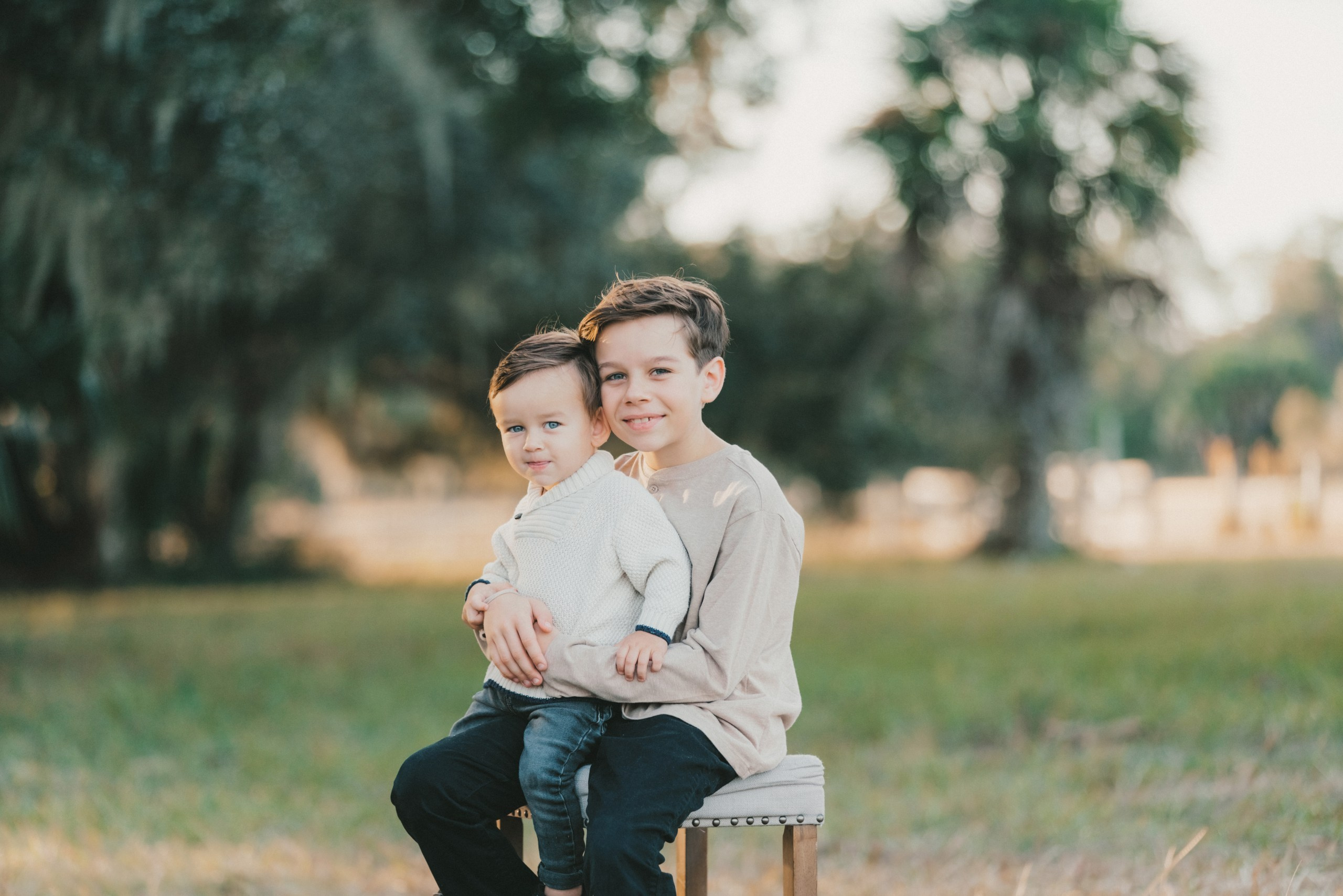 Family photo shoot at Walton ranch Northport