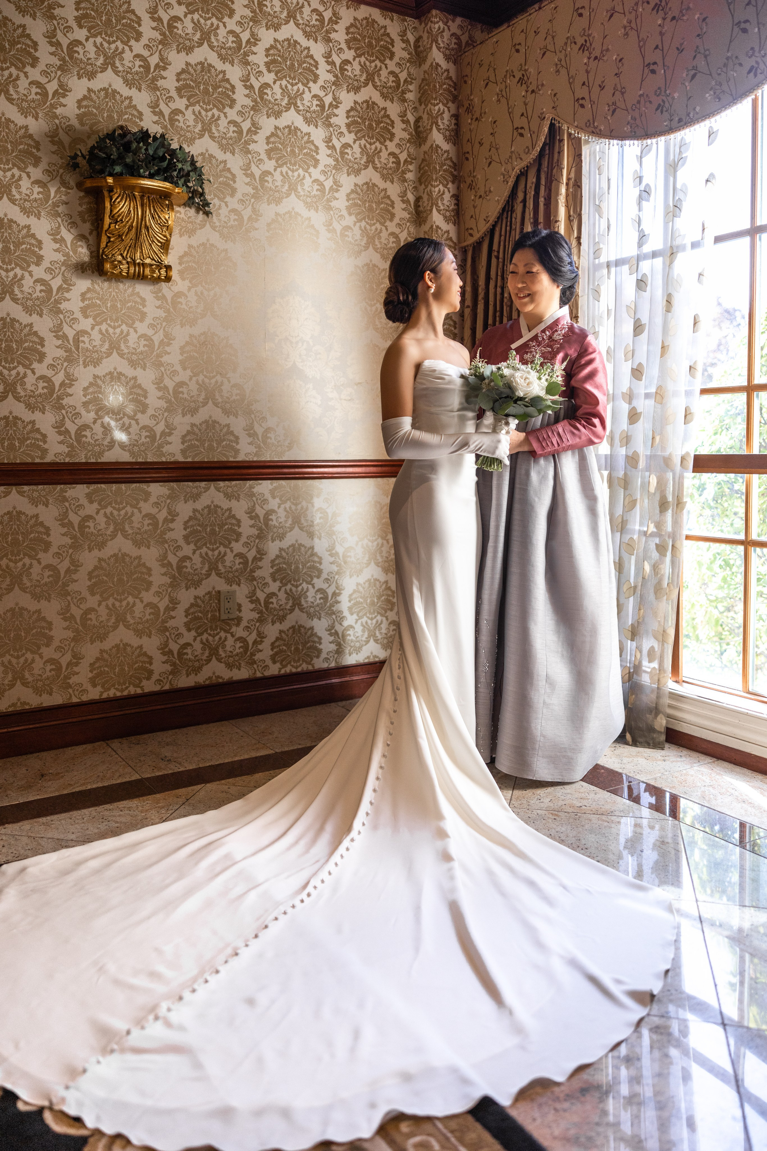 Conner Wiburn & Esther Roh in The Venetian in Garfield, NJ. Wedding Photo & Video