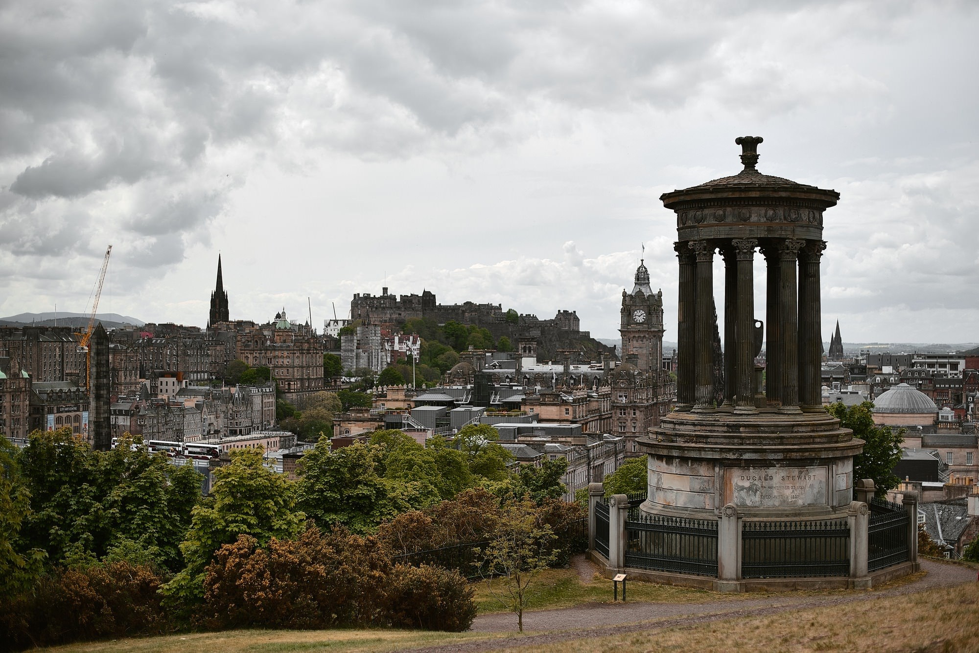Arthur's Seat extinct volcano Edinburgh Scotland