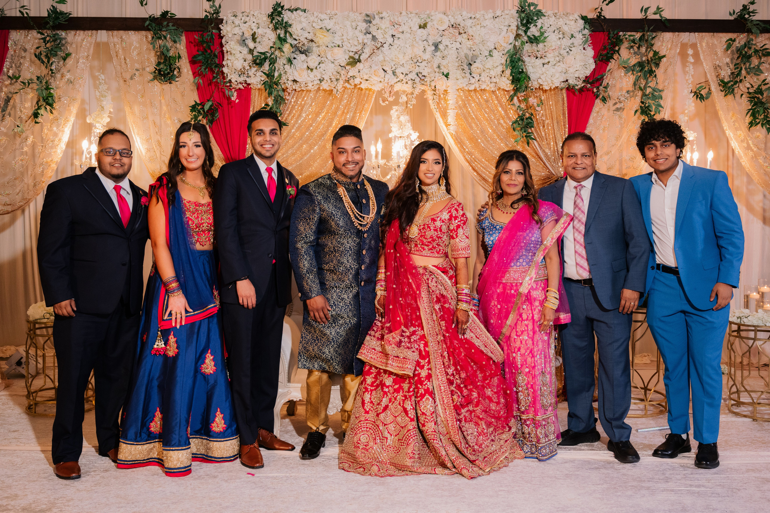 a group of people posing for a picture